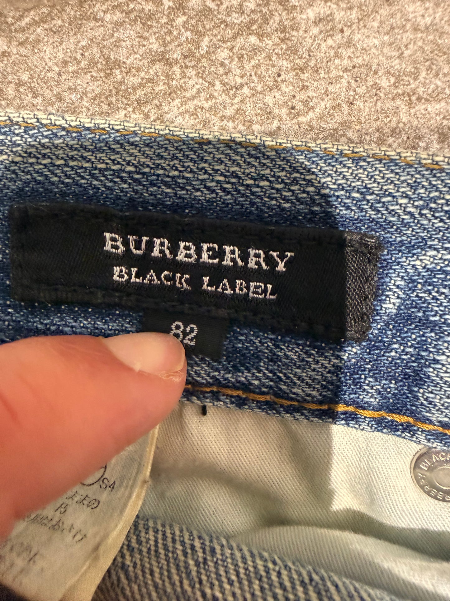 000’s Burberry Bootcut Jeans (33”)
