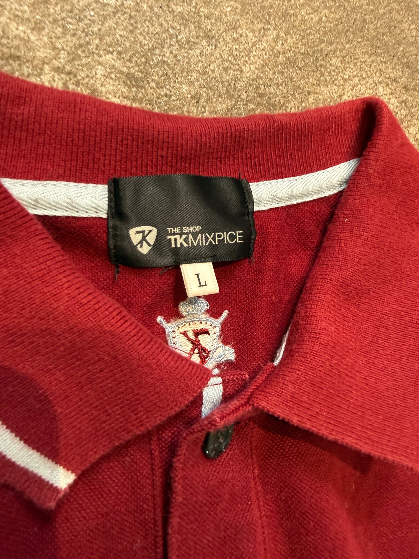 000’s Takeo Kikuchi Skull Polo (M)