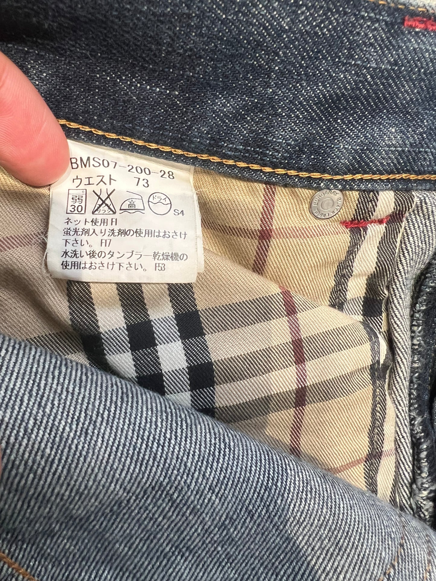 000’s Burberry Jeans