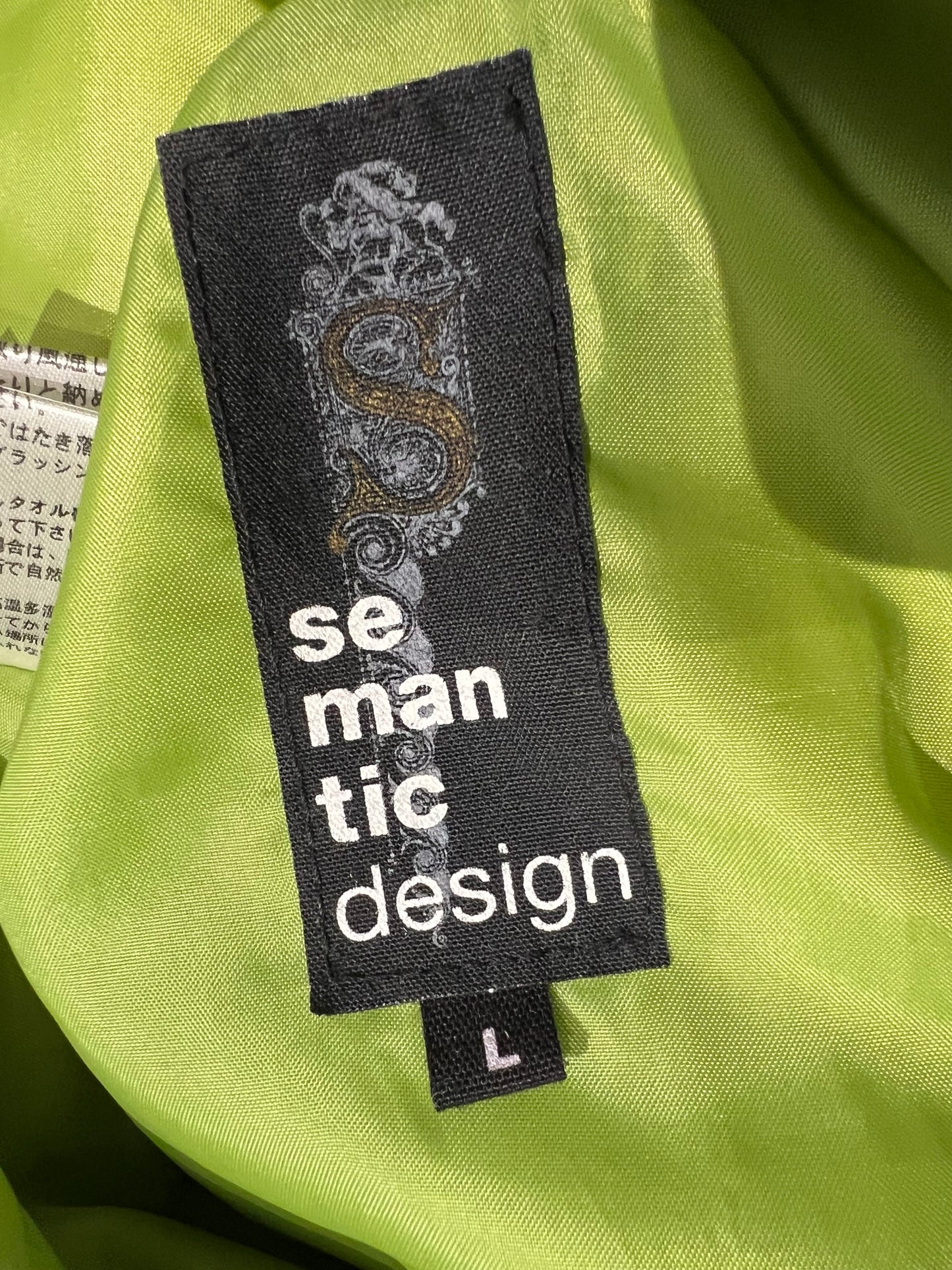 000’s Semantic Design Fur Hood Puffer