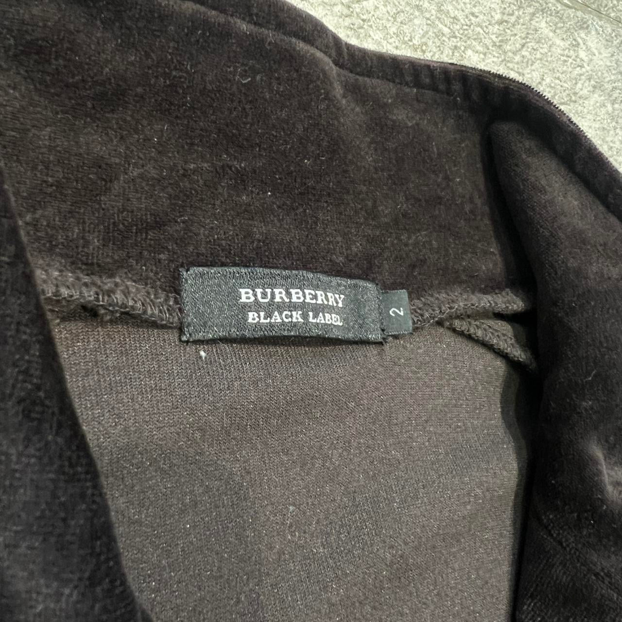 Burberry Velour Track Jacket