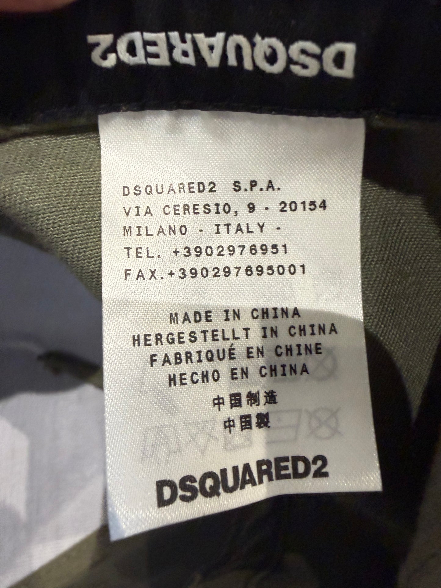 Dsquared2 Graffiti Print Hat