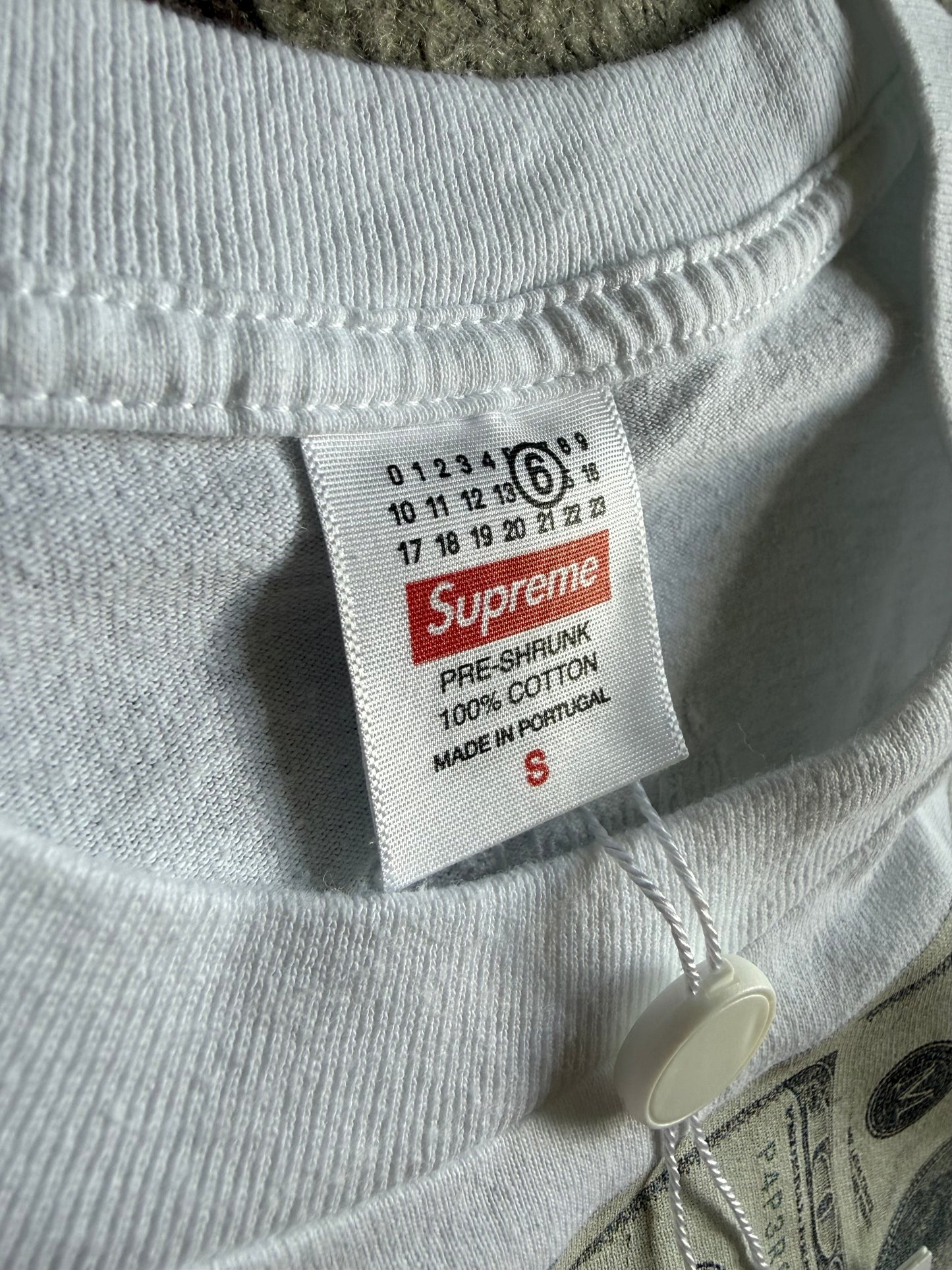 Supreme x MM6 Money Tee (S)
