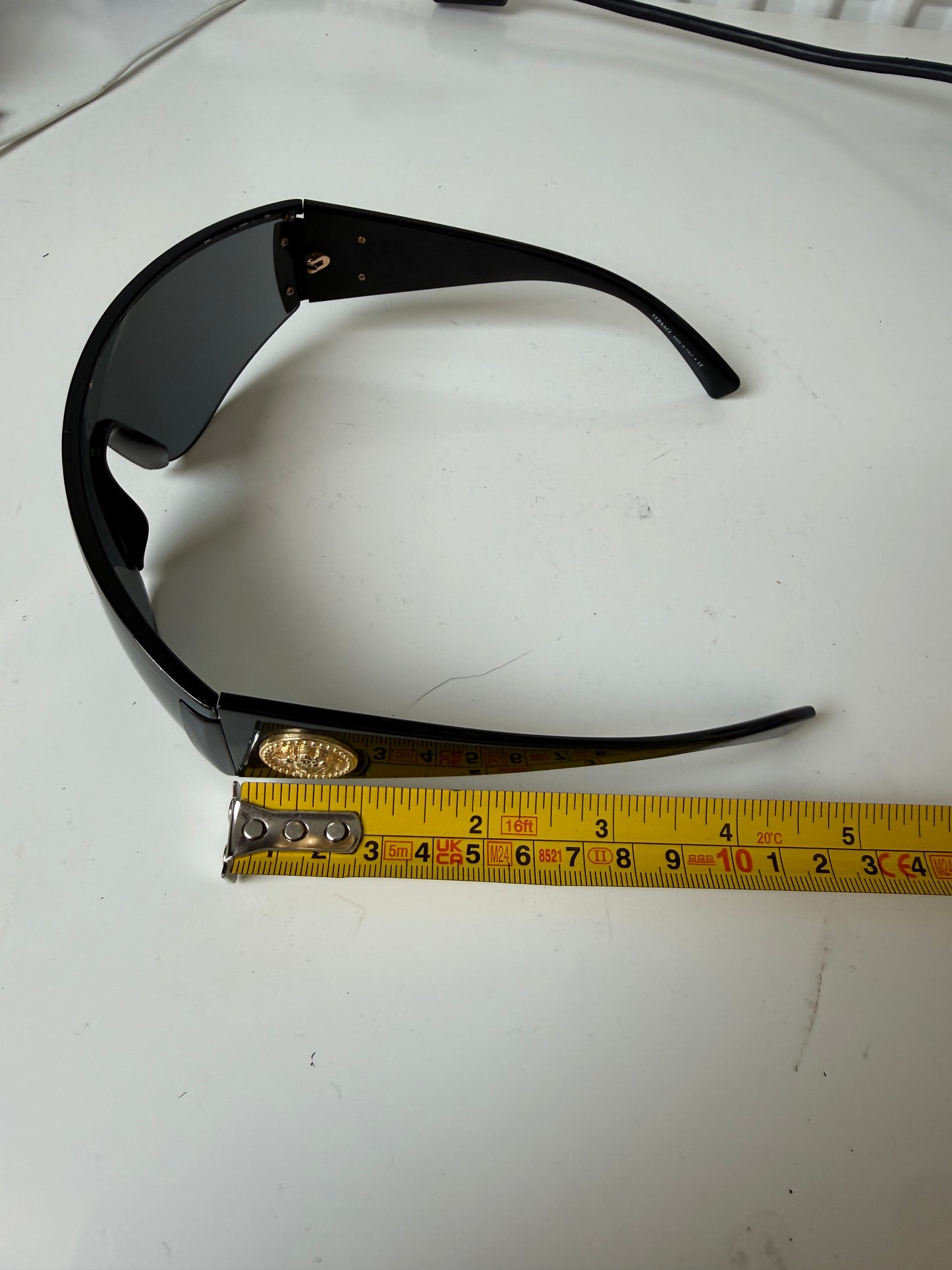 Versace Medusa Tribute Shield Sunglasses