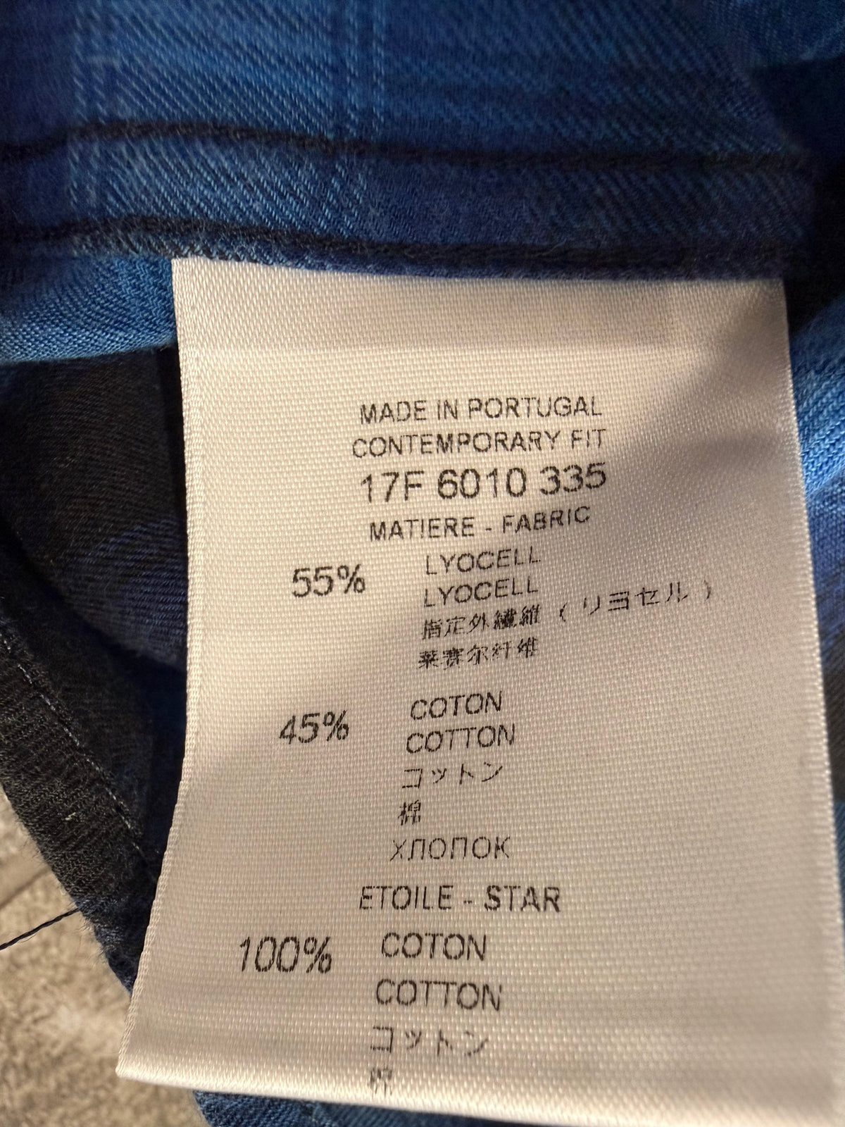 FW17 Givenchy Stars Plaid Flannel (M)