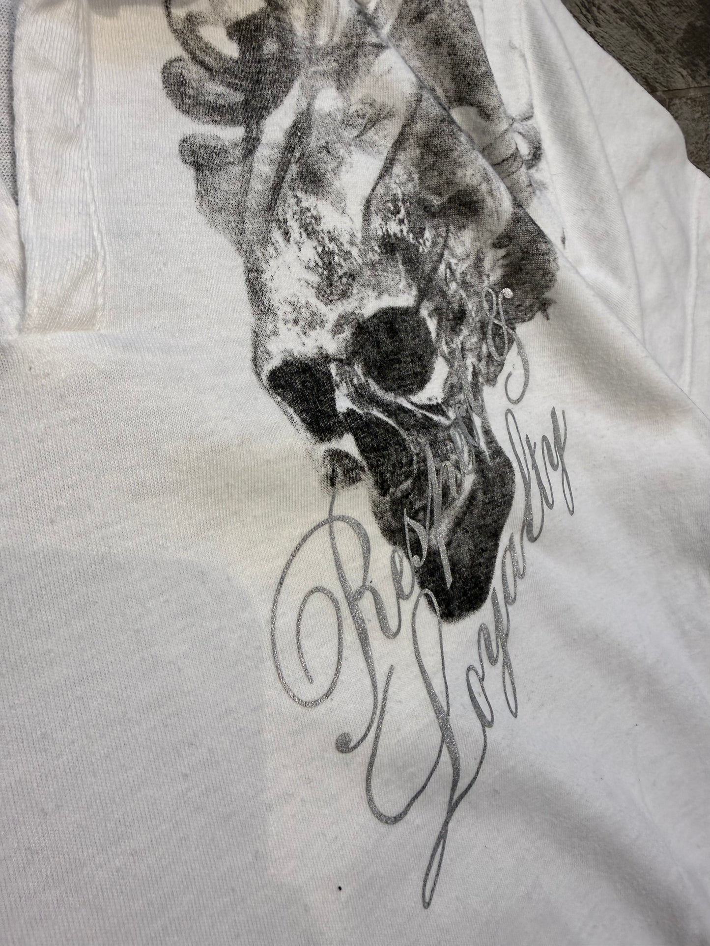 000’s Clash Ahead Skull Polo (M)