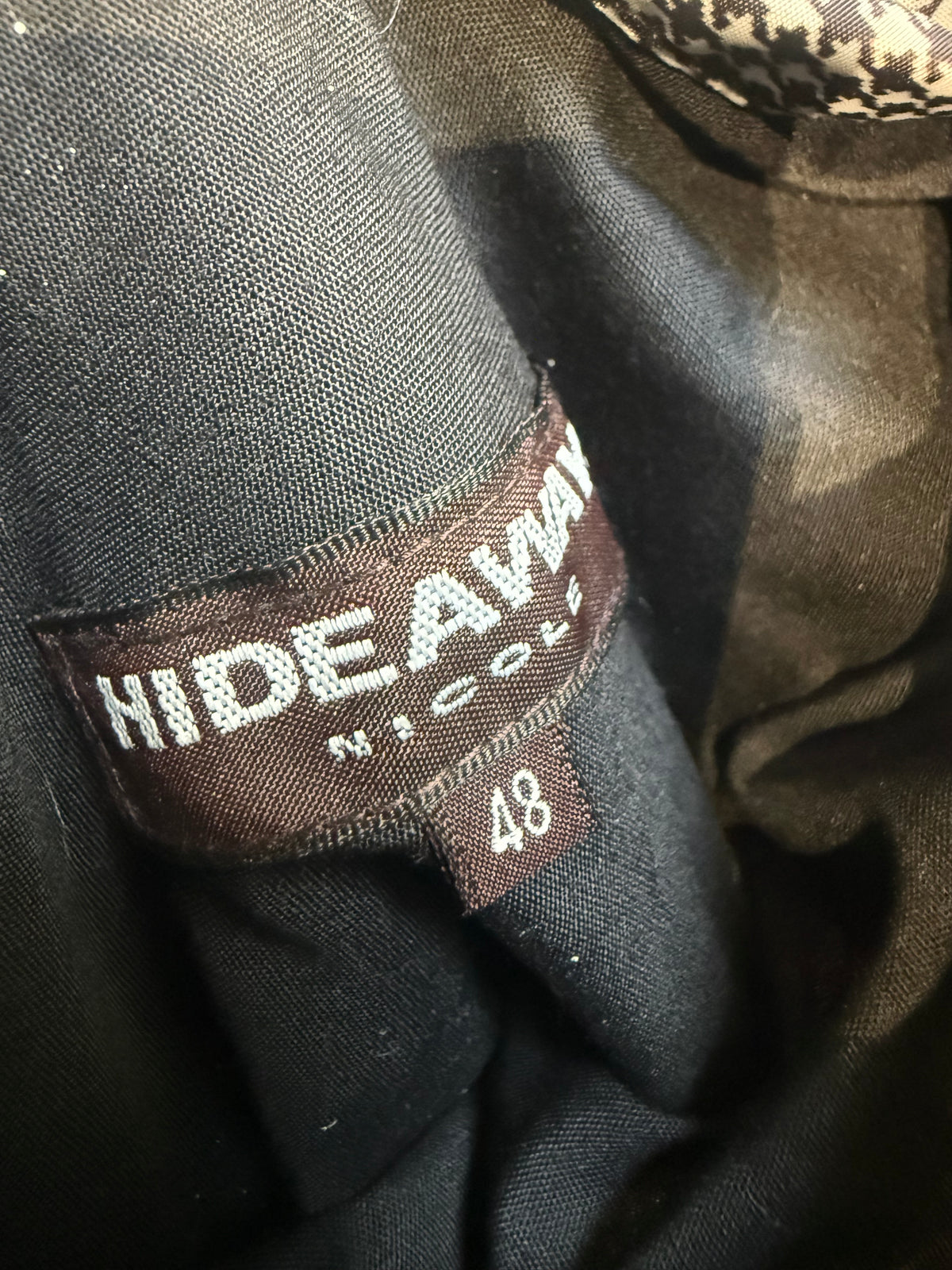 000’s Reversible Nicole Union Jack Fur Puffer (S-M)