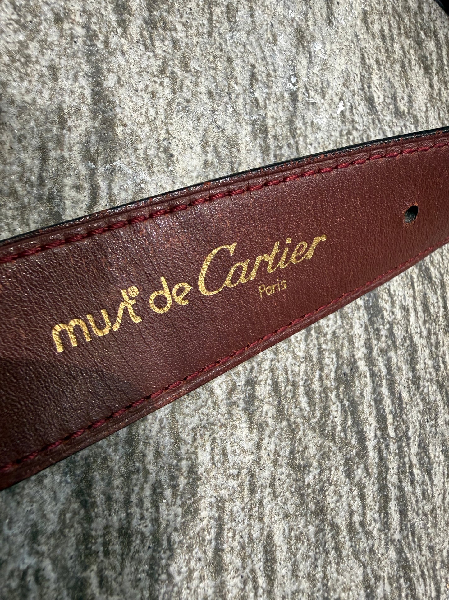 90s Cartier Santos Belt
