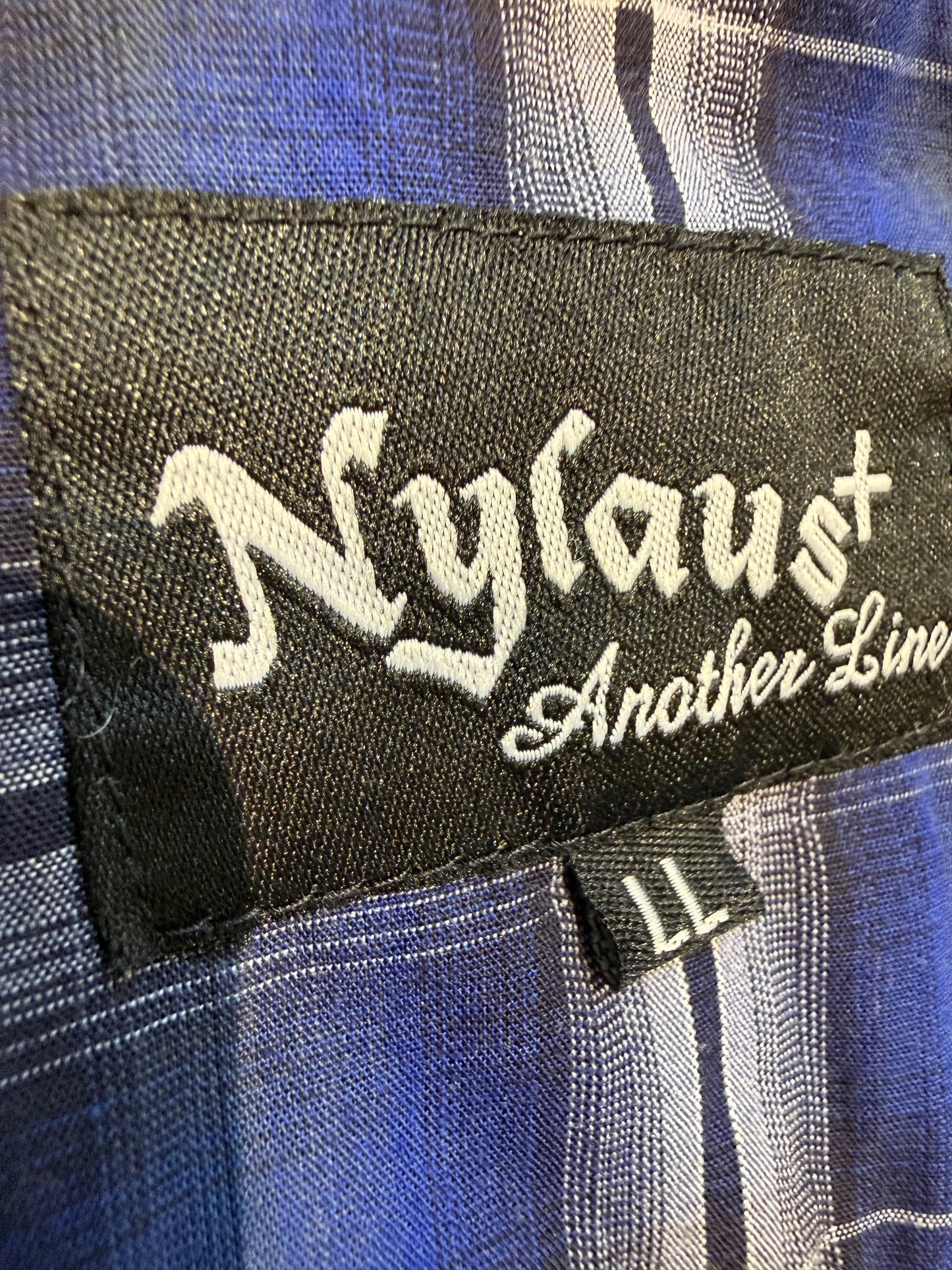 000’s Nylaus Plaid Flannel (M-L)