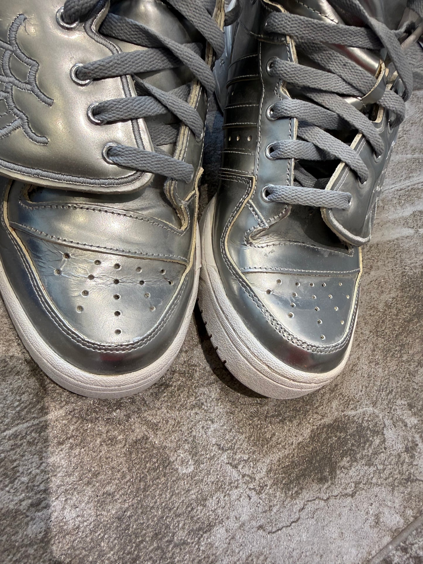 Jeremy Scott x Adidas Metal Wings 2.0 (UK 10.5 - EU 45)