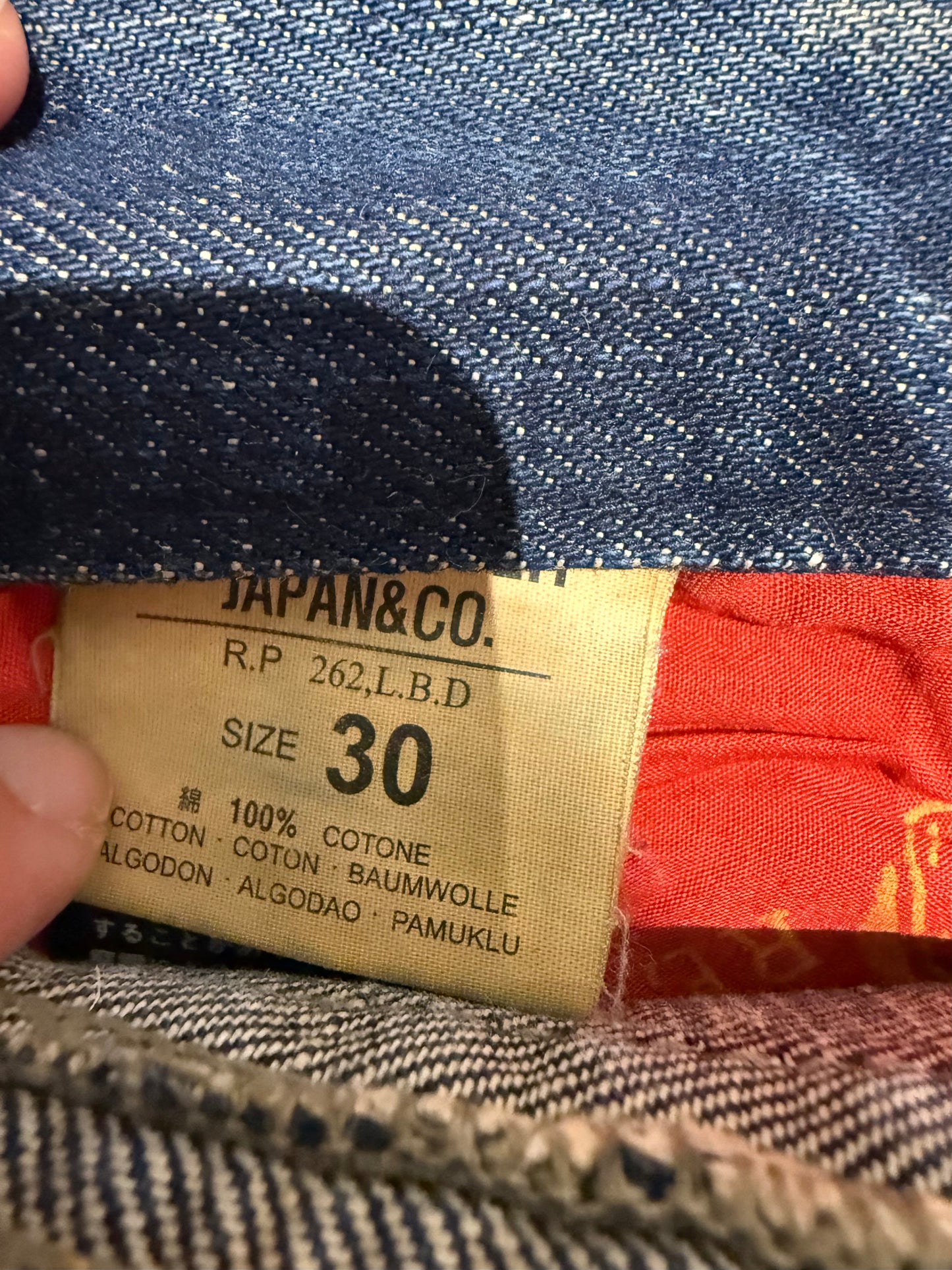 000’s Red Pepper Stacked Bootcut Jeans (31”)