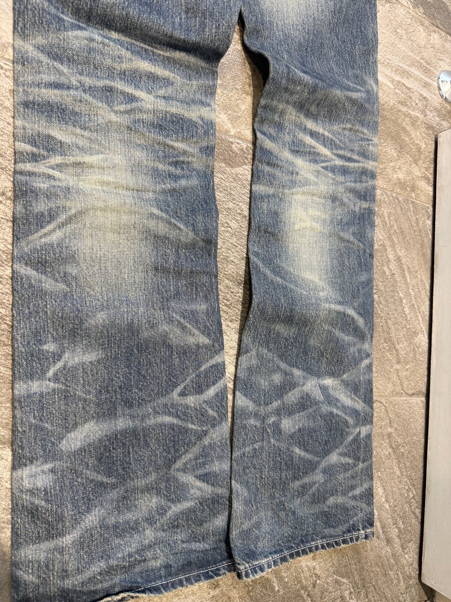 000’s Blueway Whiskered Jeans (30”)