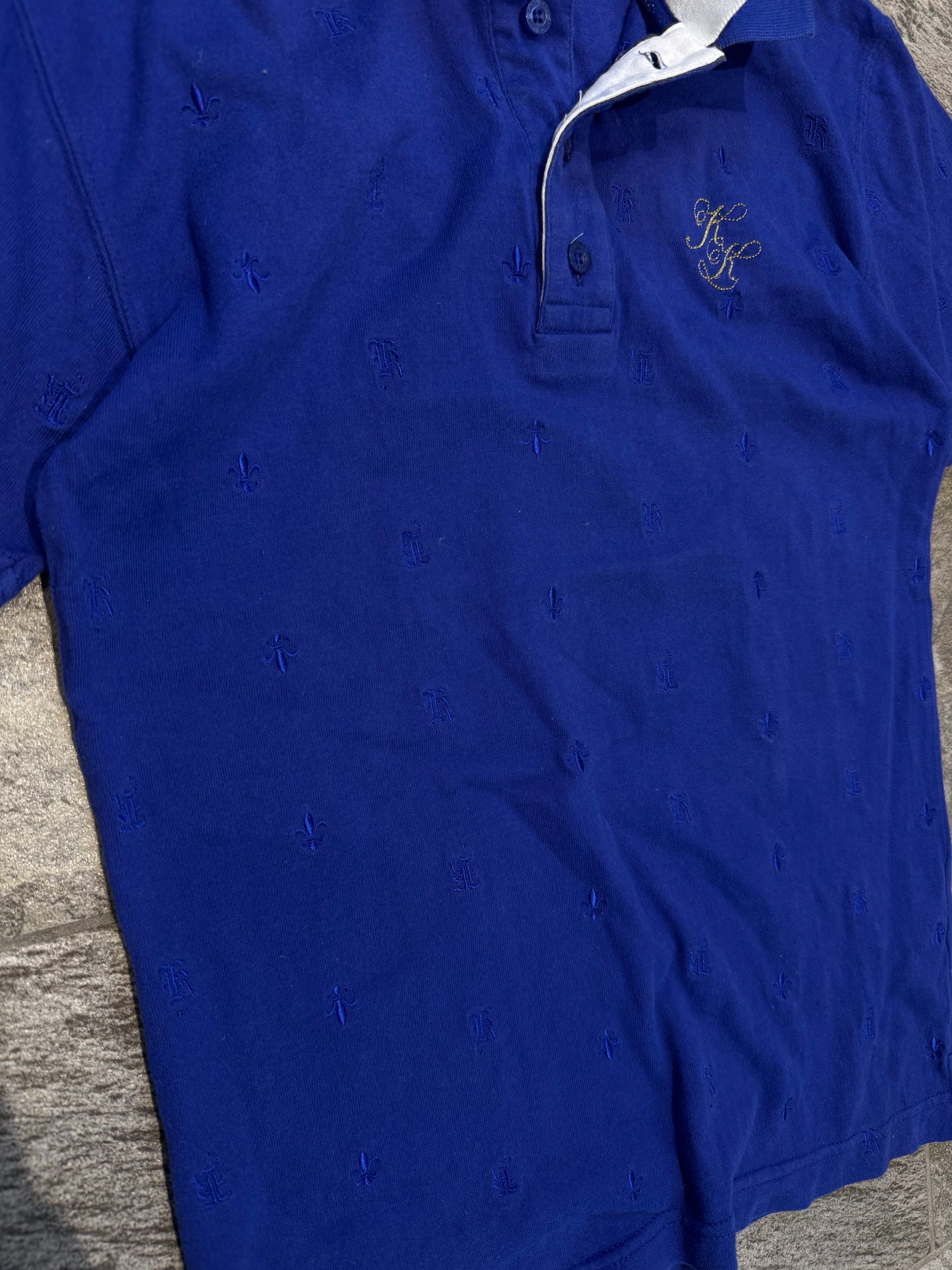 000’s Karl Kani Double Collar Polo (S)