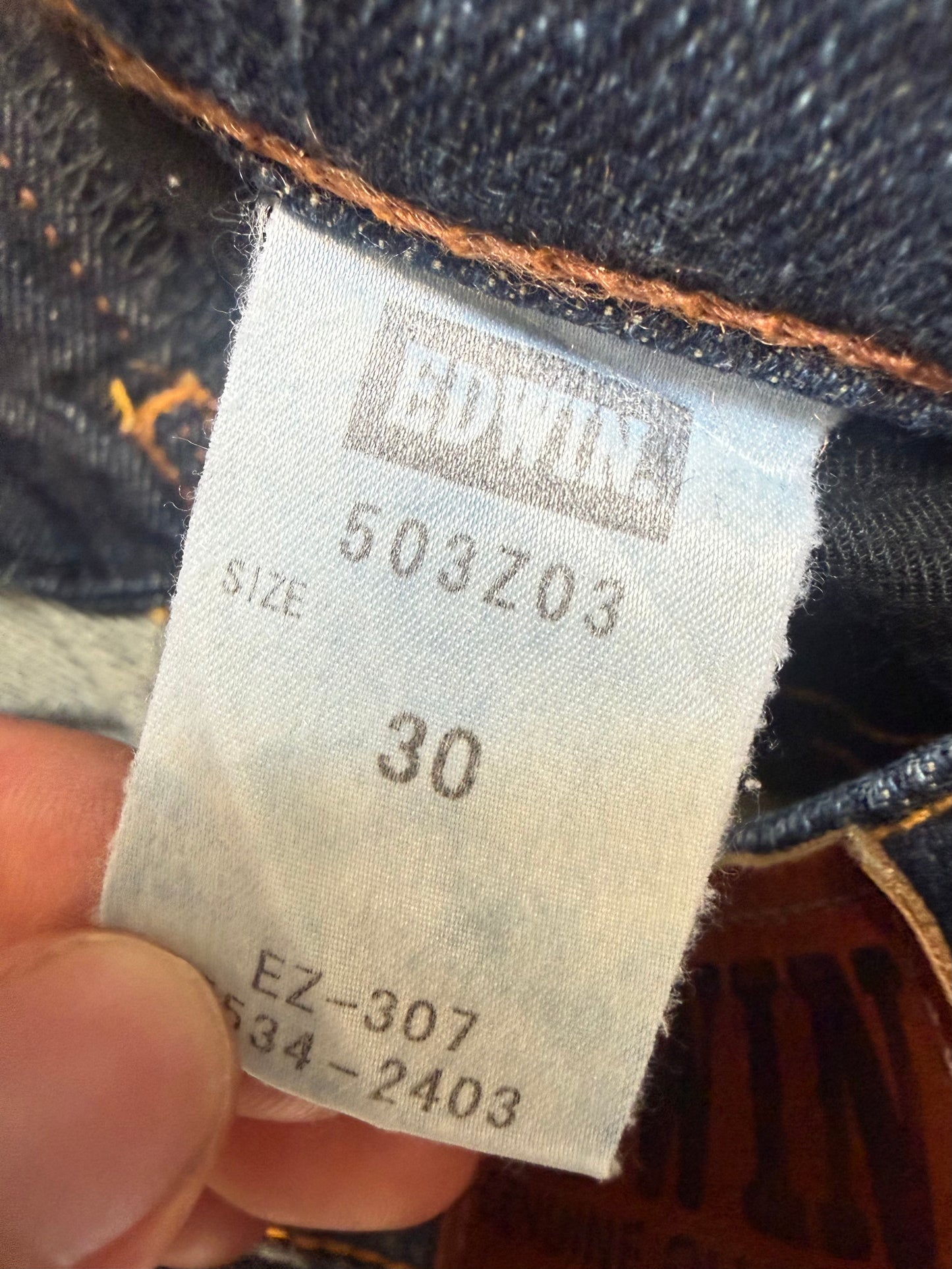 000’s Edwin 503 Jeans (30”)