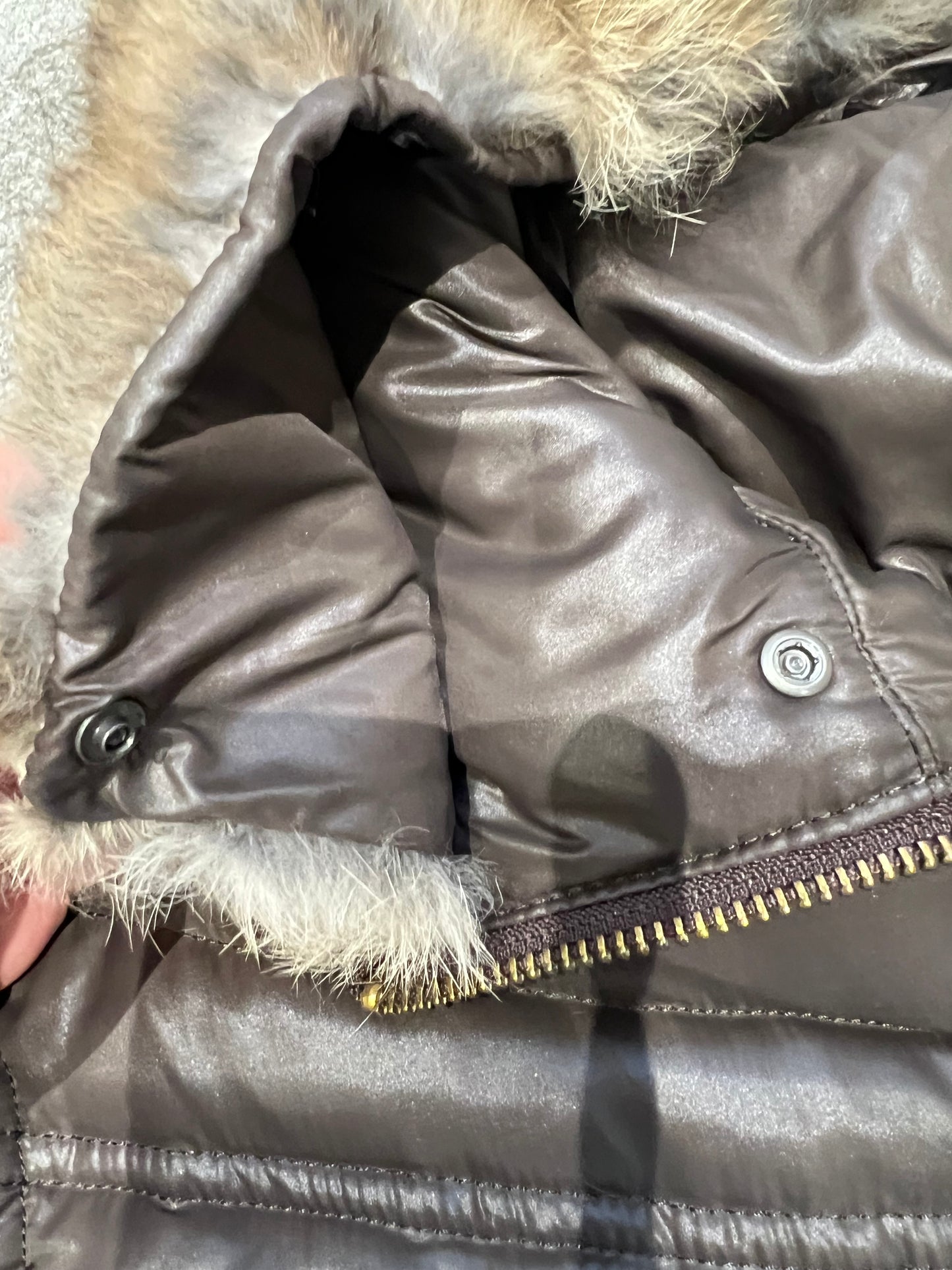 000’s Abahouse Fur Collar Puffer
