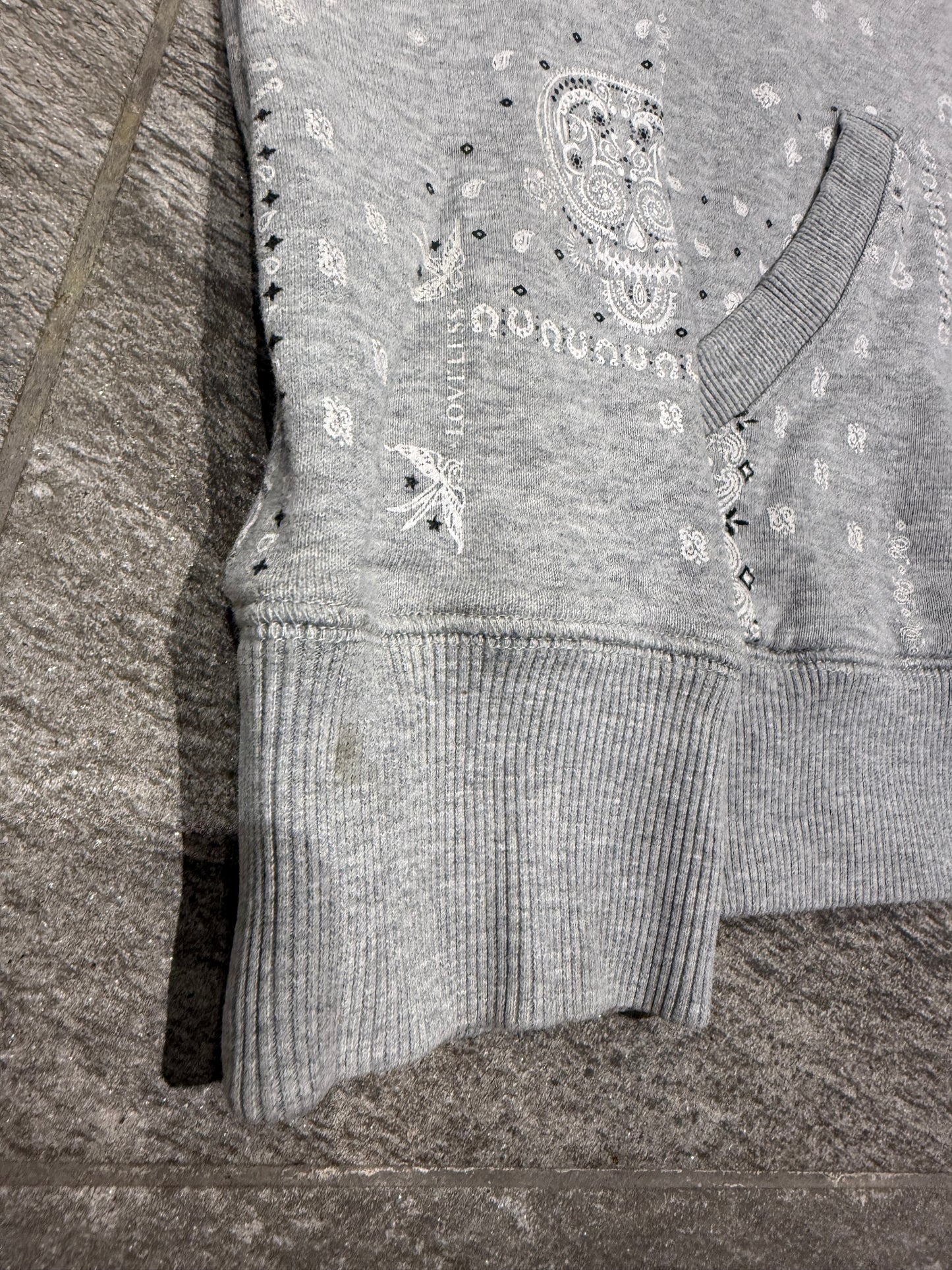 000’s Loveless Paisley Hoodie (M)