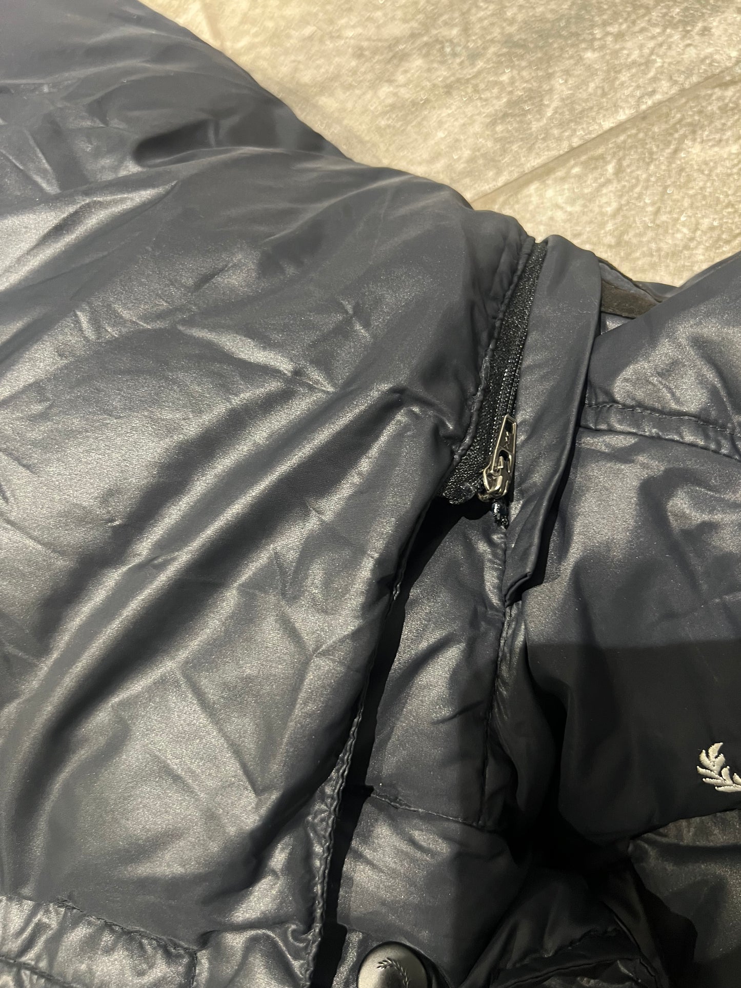 000’s Fred Perry Fur Hood Puffer