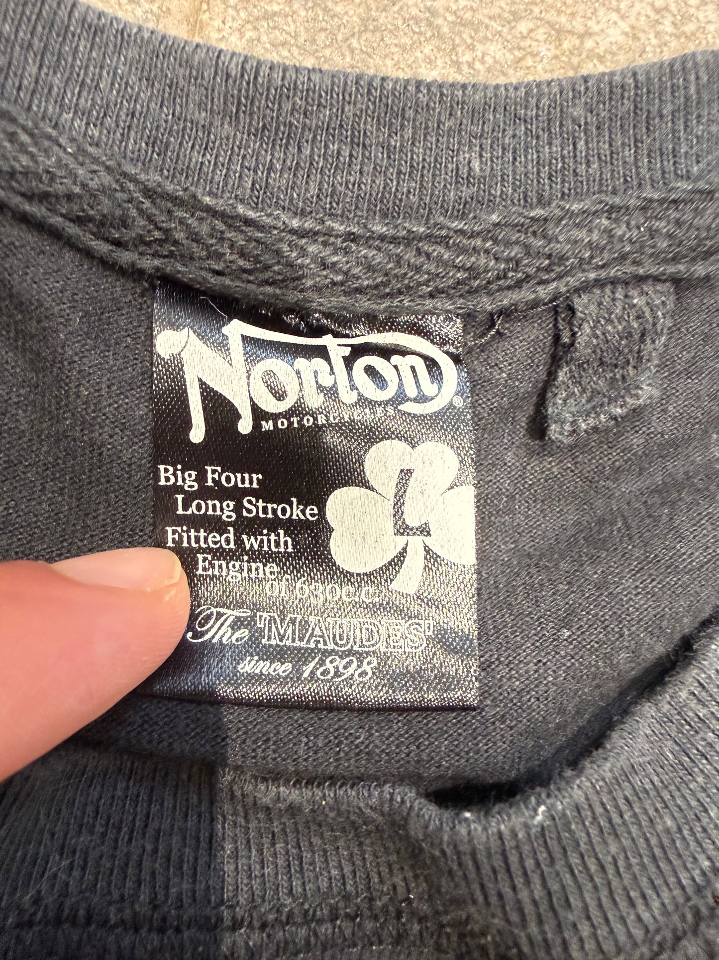 000’s Norton Longsleeve Tee (M)