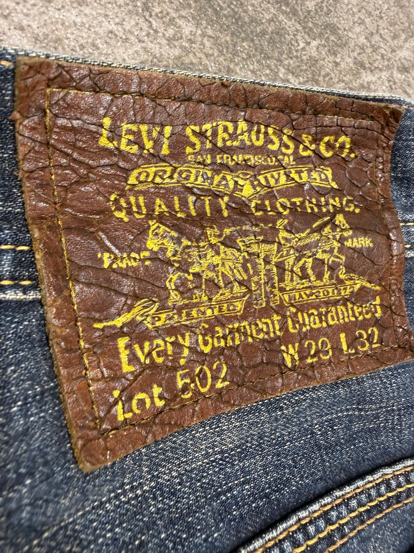 000’s Japanese Levi’s 502’s (29”)
