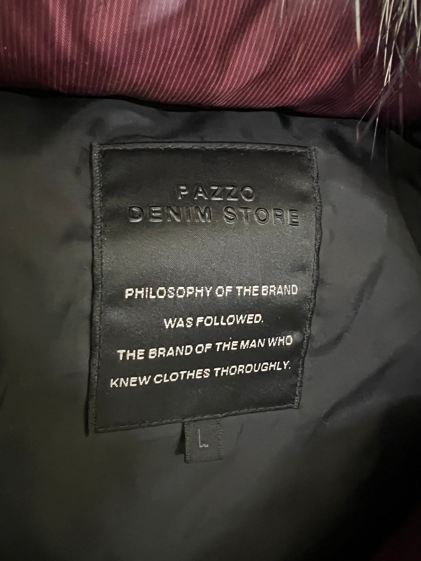 000’s Pazzo Denim Store Fur Puffer