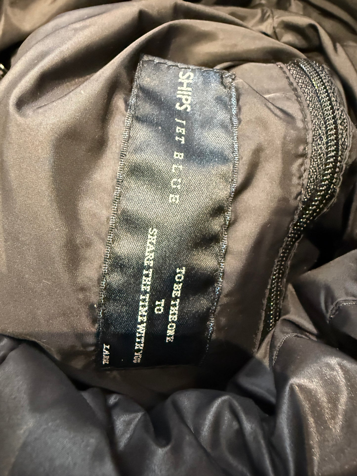 000’s Ships Fur Hood Puffer (M)