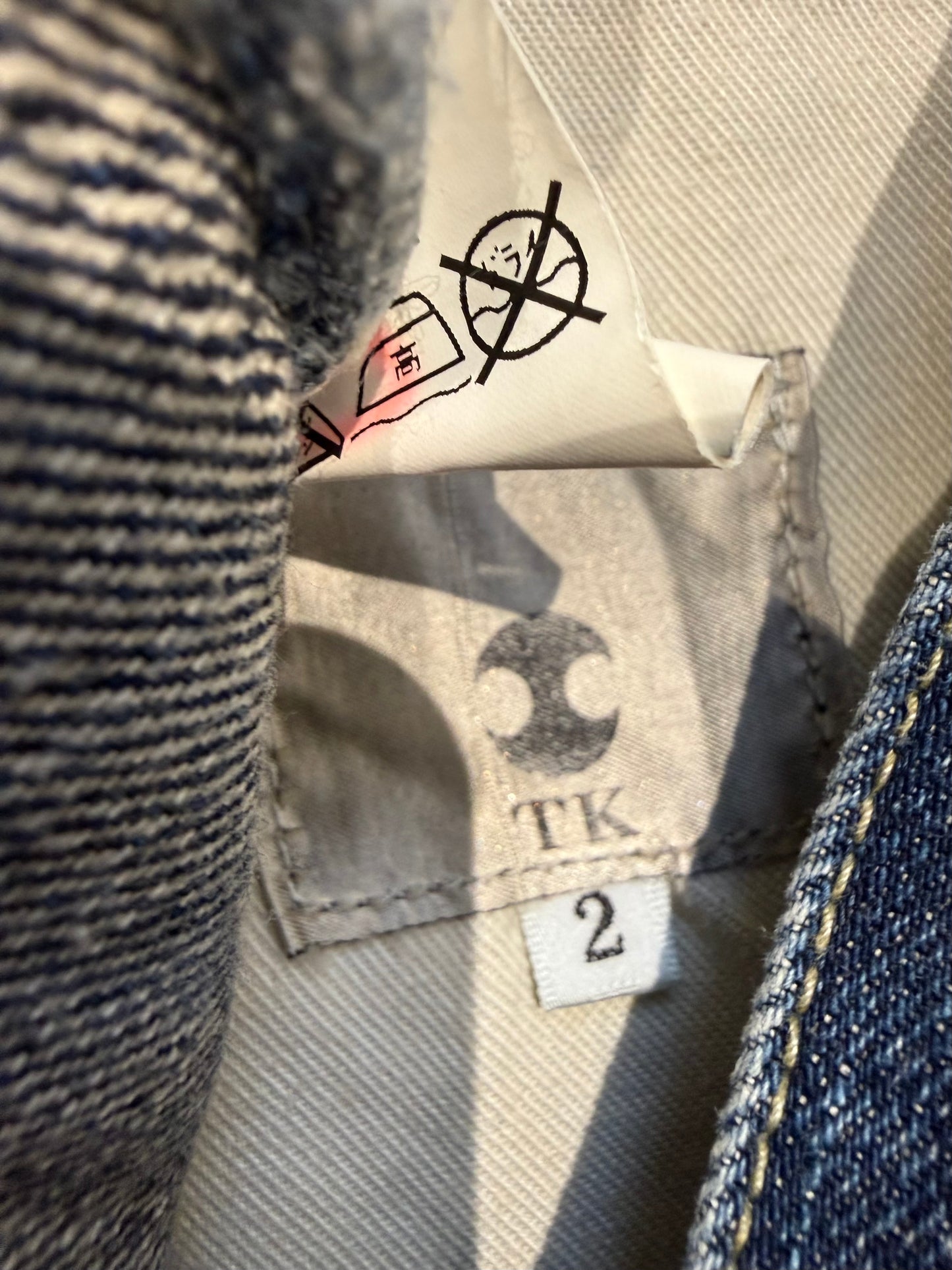 000’s Takeo Kikuchi Paint Splatter Jeans (29”)