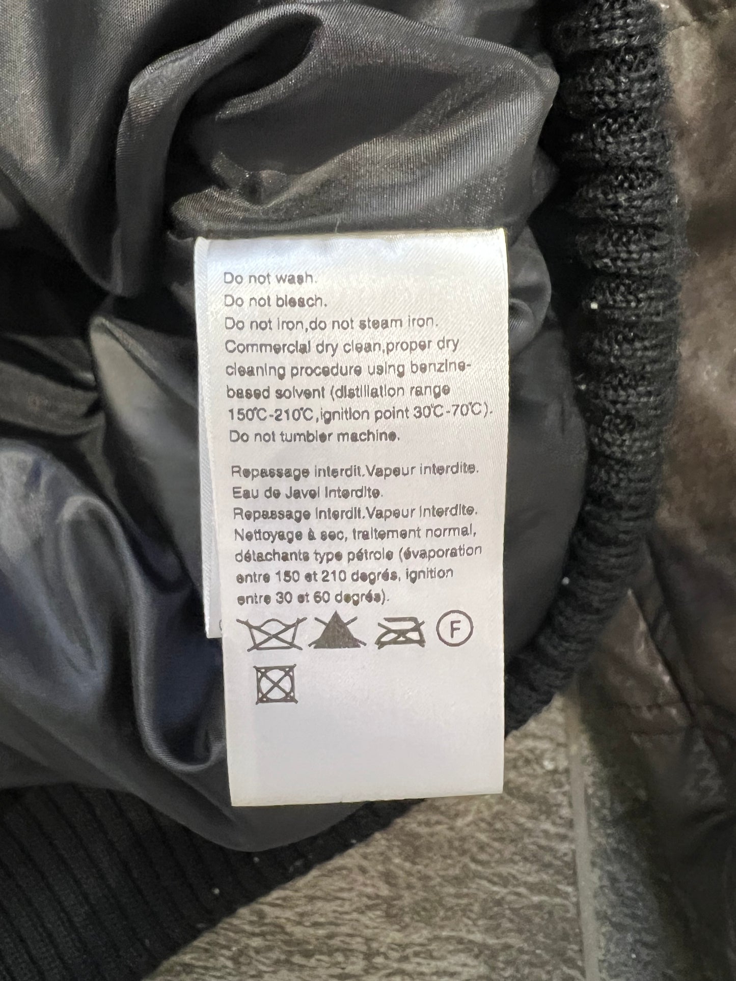 000’s Junmen Fur Trim Bomber Jacket