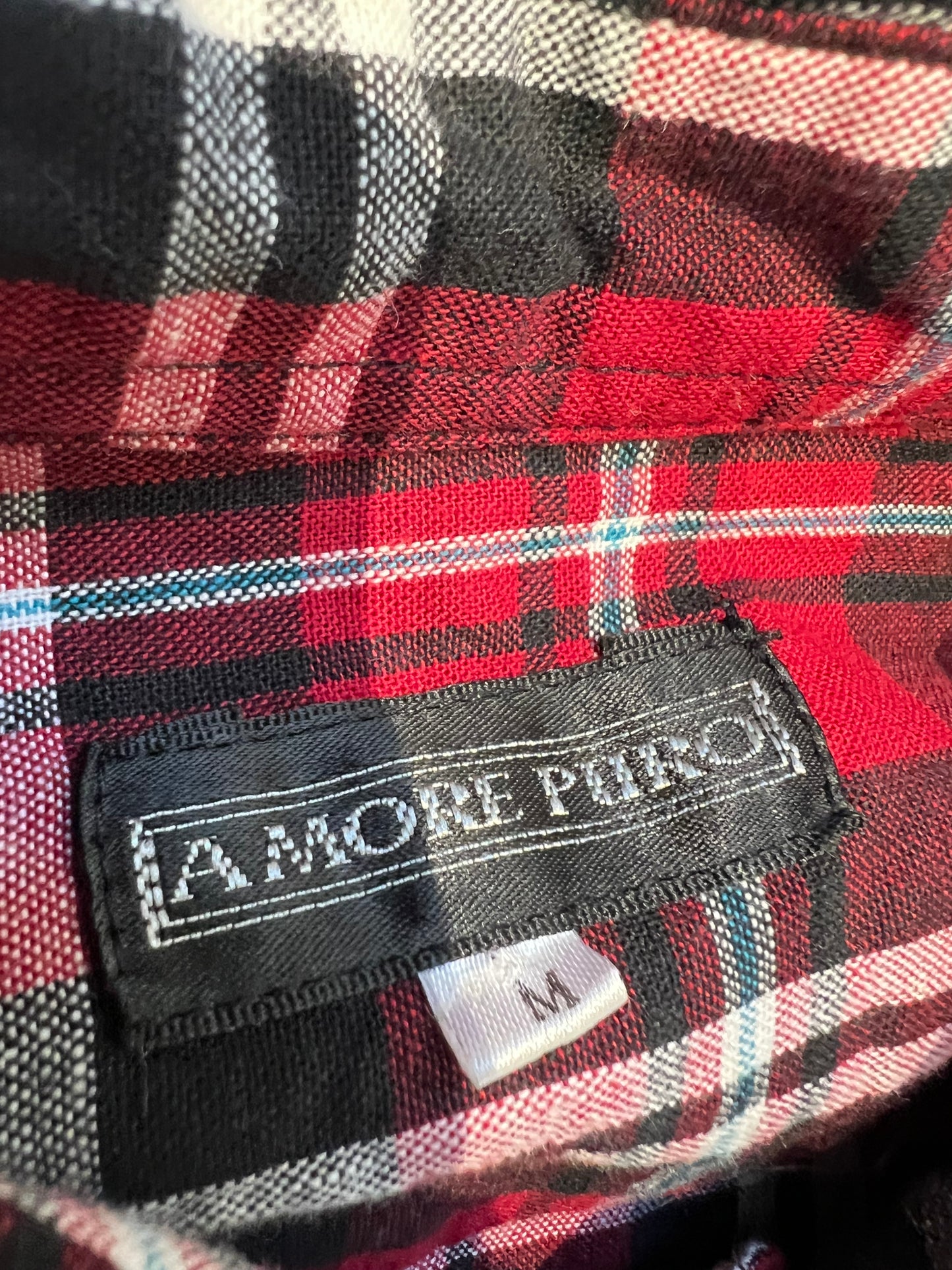 000’s Amore Puro Checkered Flannel