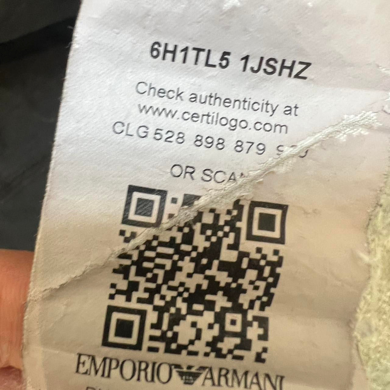 000’s Emporio Armani Spellout Tee