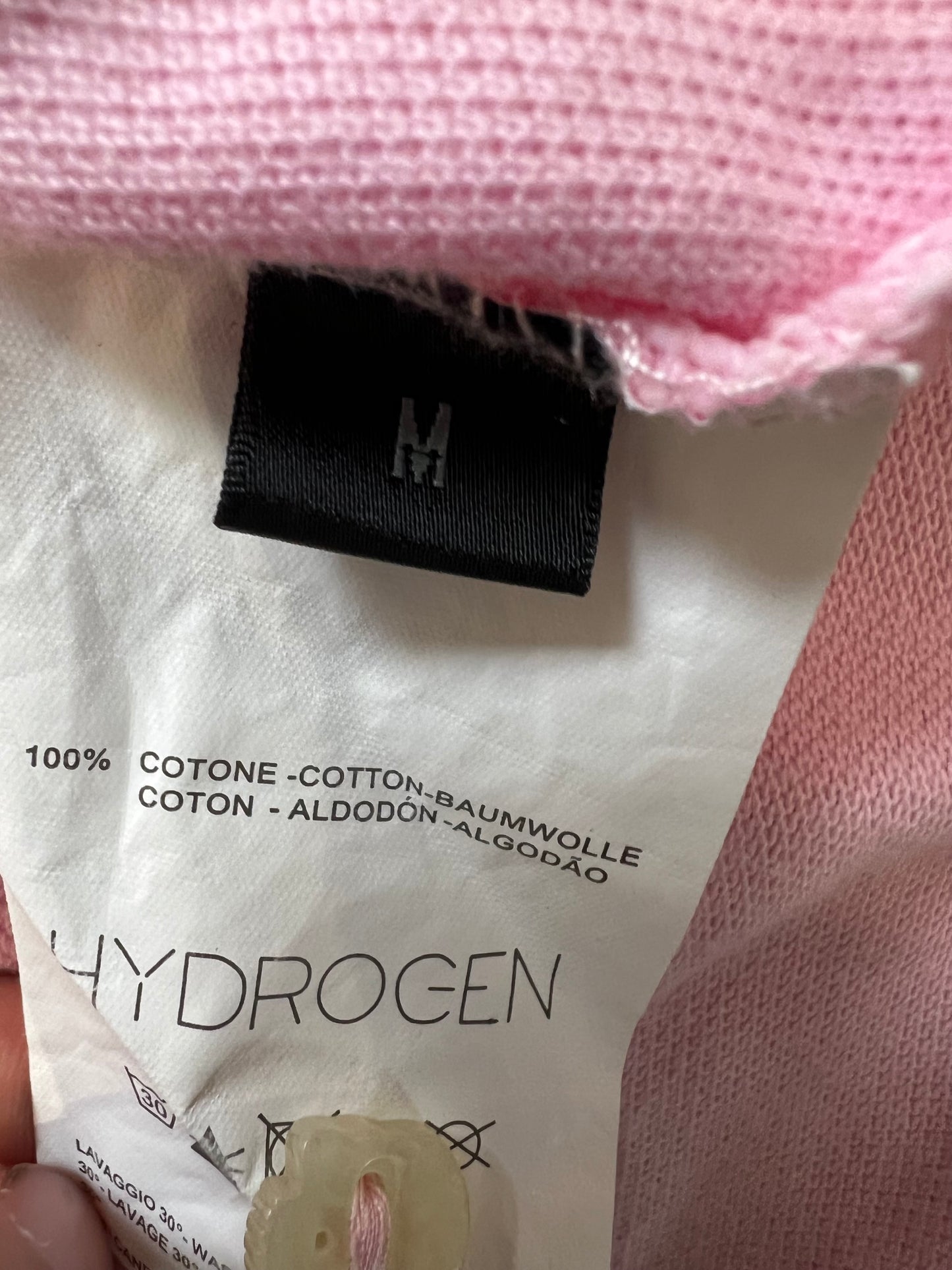 000’s Hydrogen Union Jack Flag Skull Polo