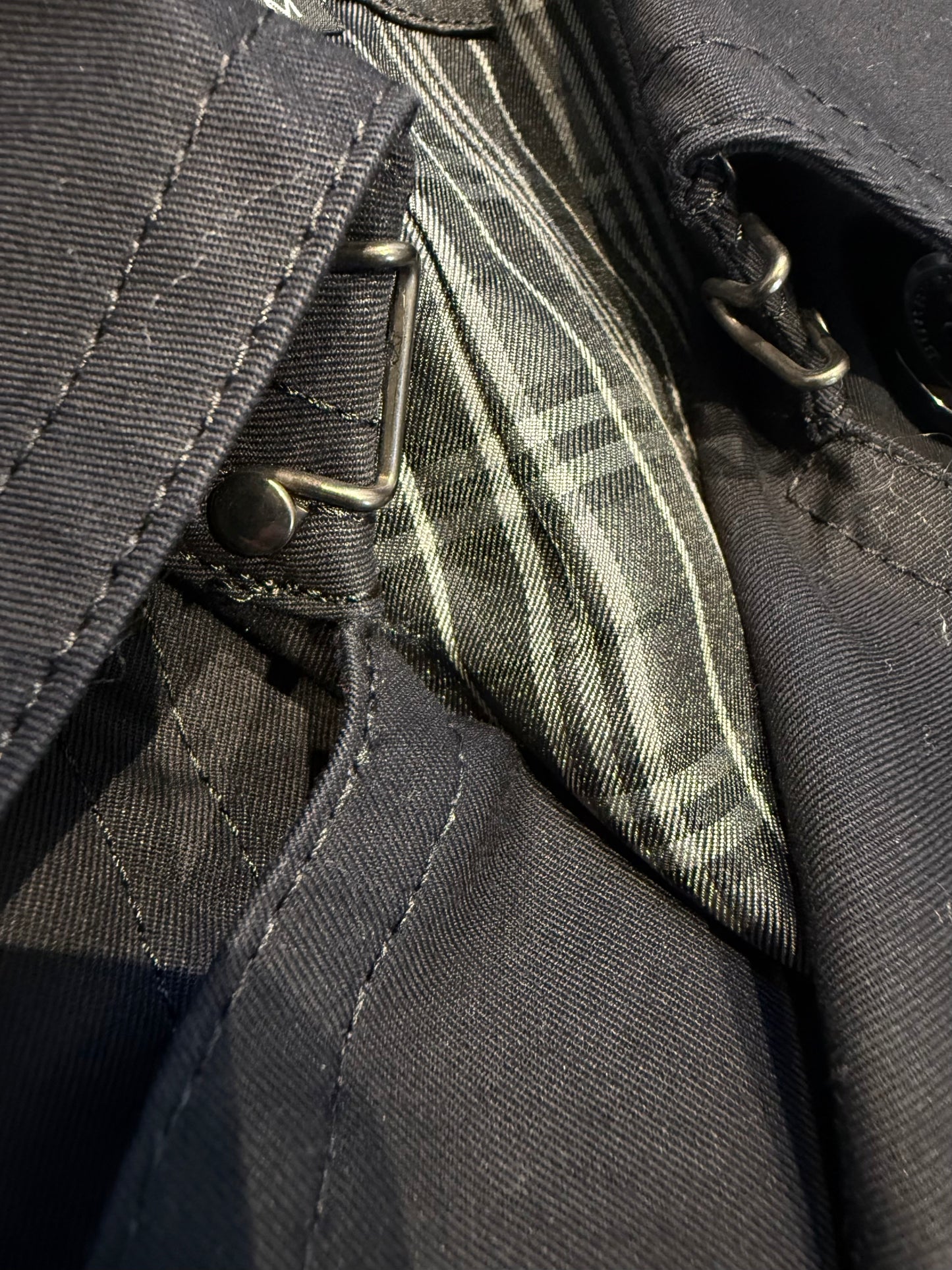 000’s Burberry Napoleon Jacket (S)