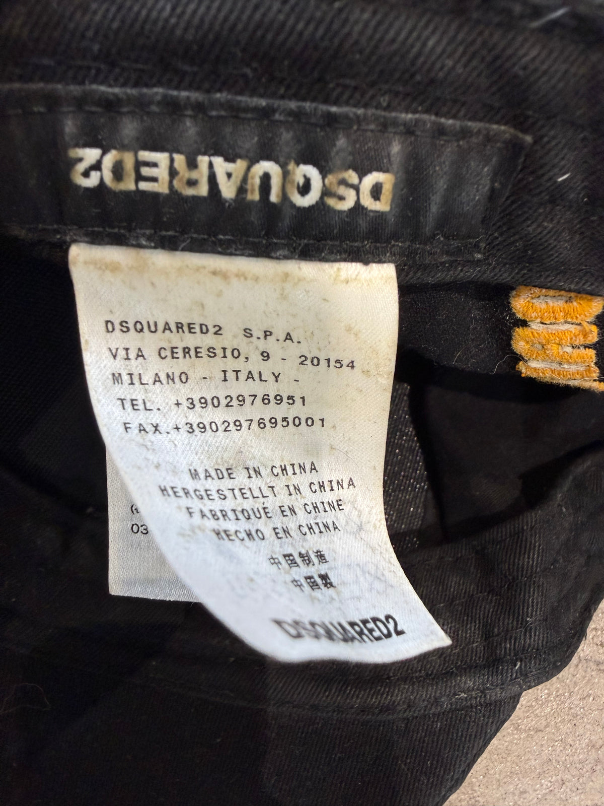Dsquared F*kin Freezing Trucker Hat