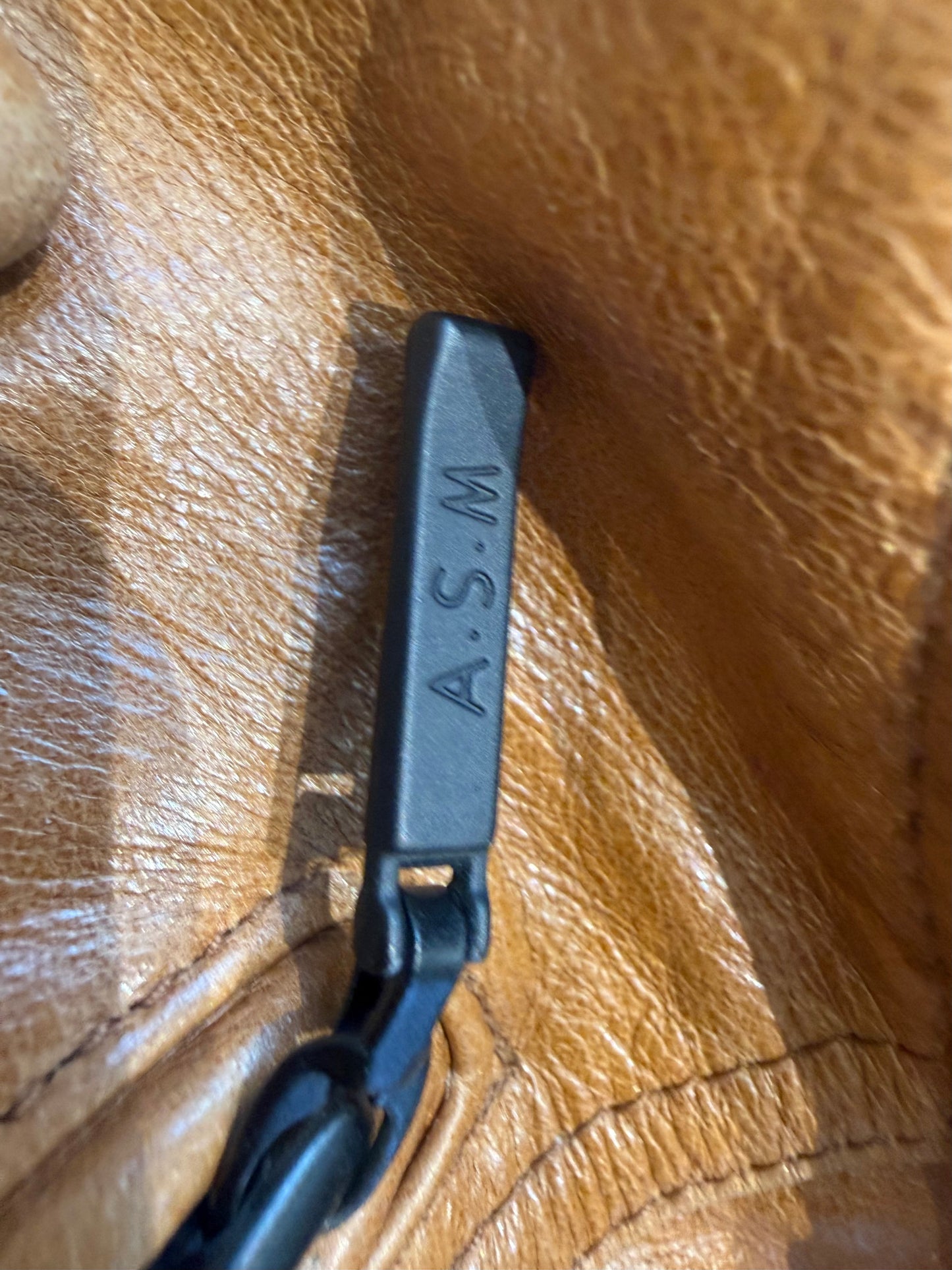000’s ASM Buffalo Leather Jacket (S)
