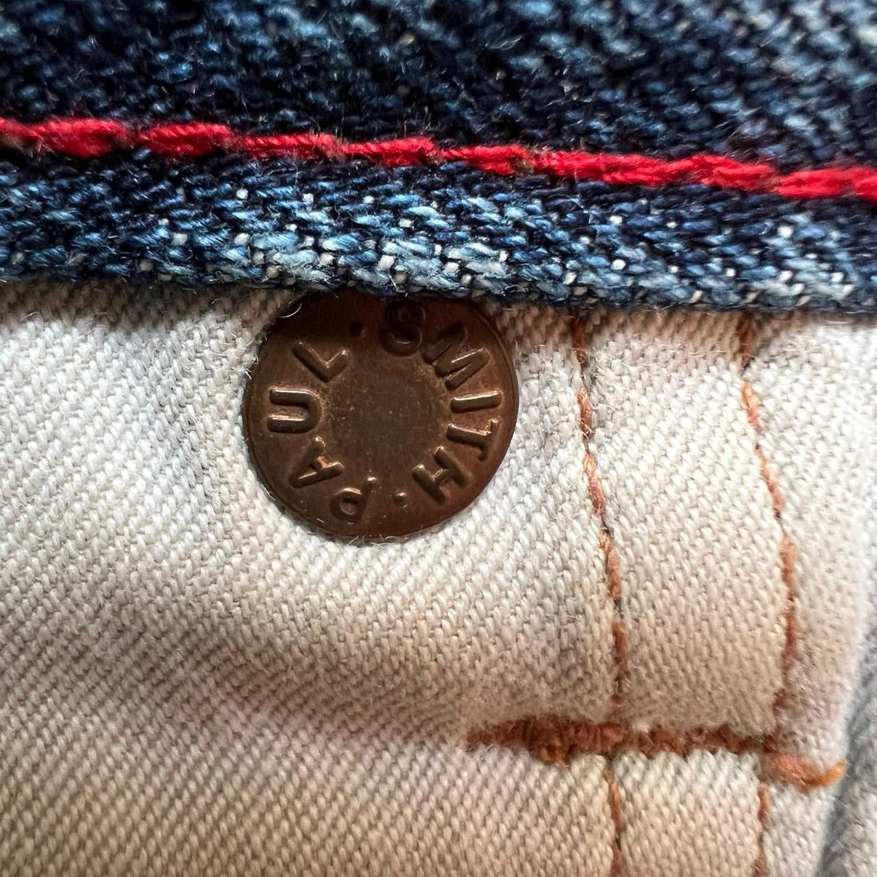 000s Red Ear Union Jack Jeans