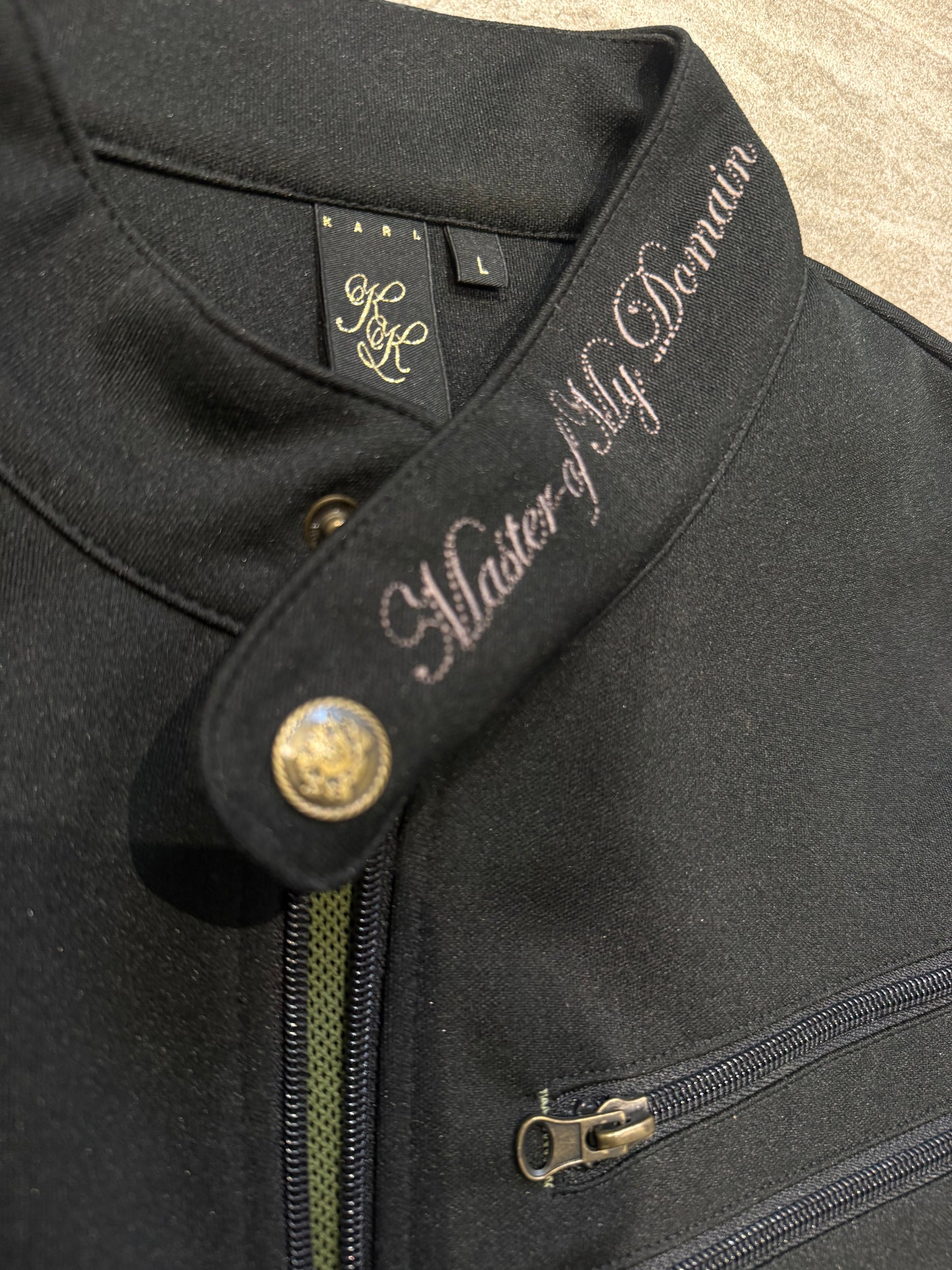 000’s Karl Kani Cross Zip Jacket (M)