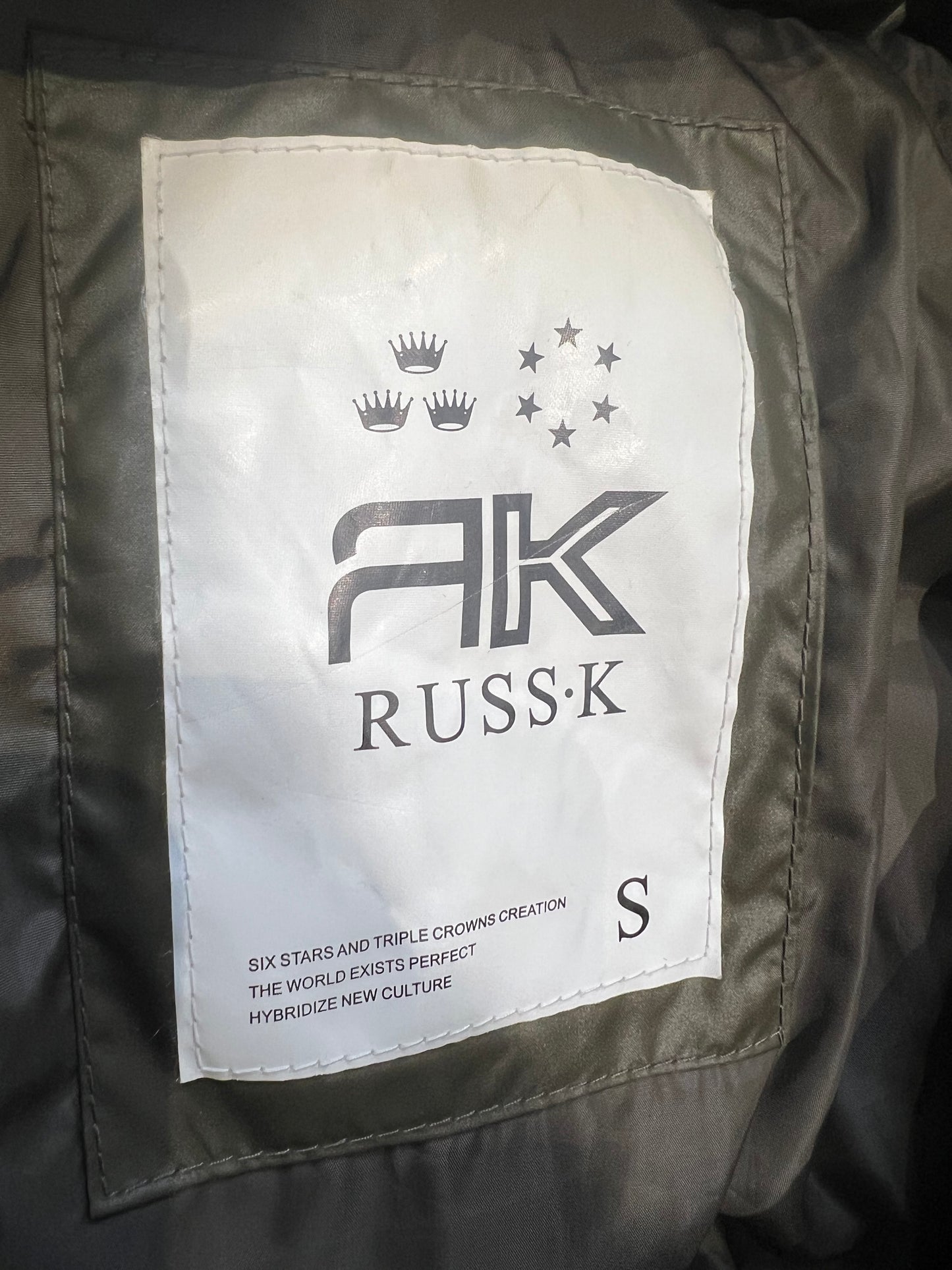 Japanese Russ K Fur Bomber Jacket