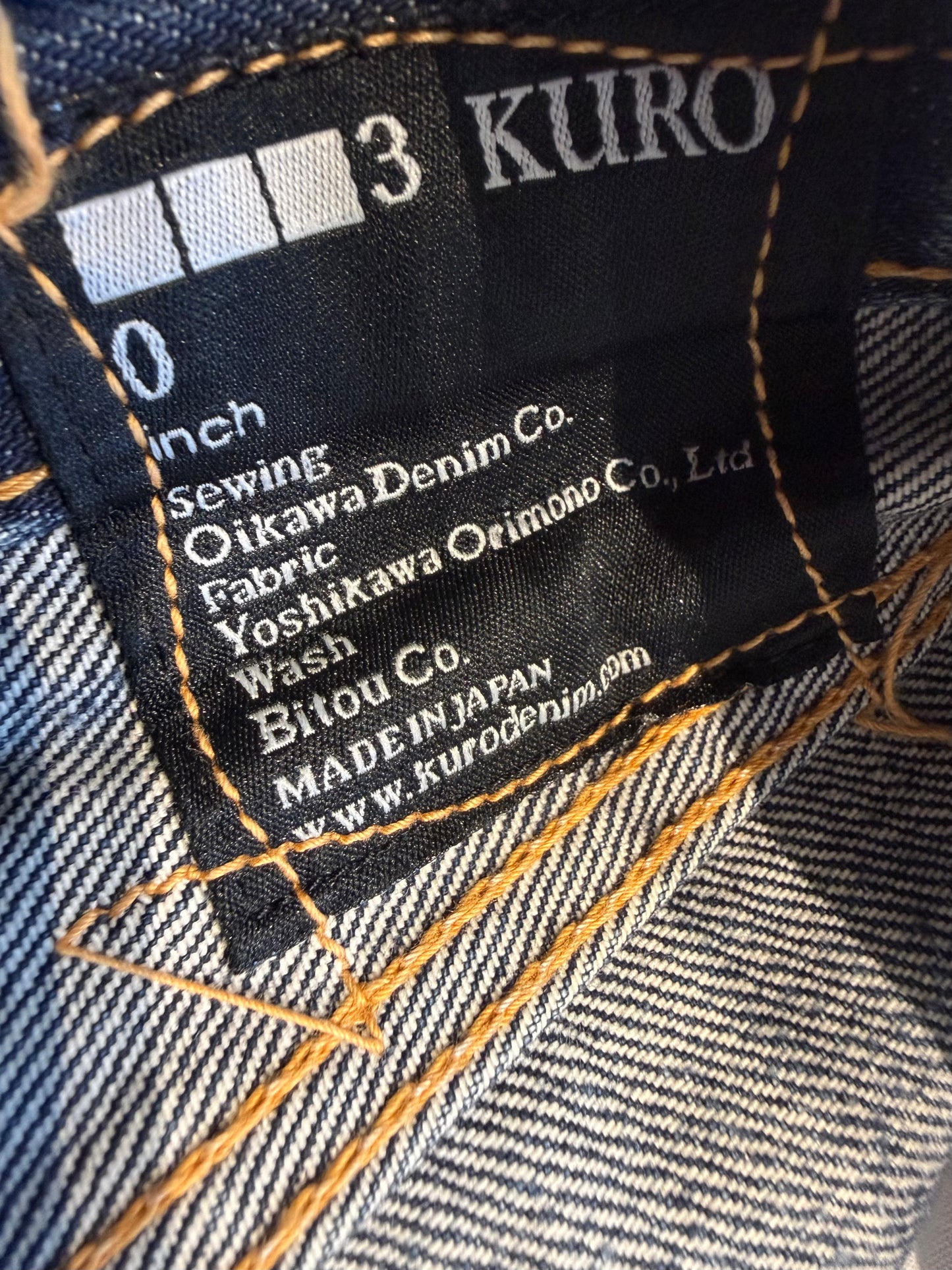 000’s Kuro Distressed Selvedge Jeans (31”)