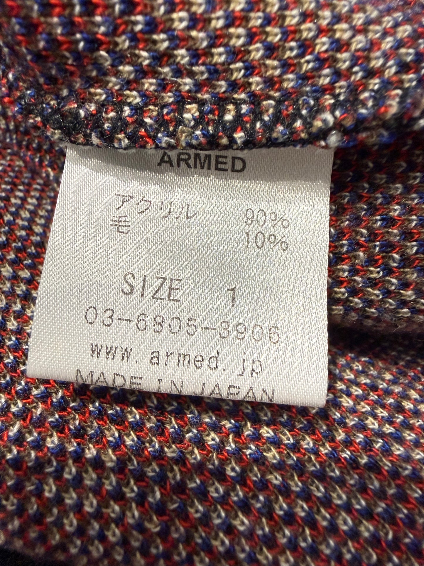 000’s Armed Patchwork Jumper (XS)