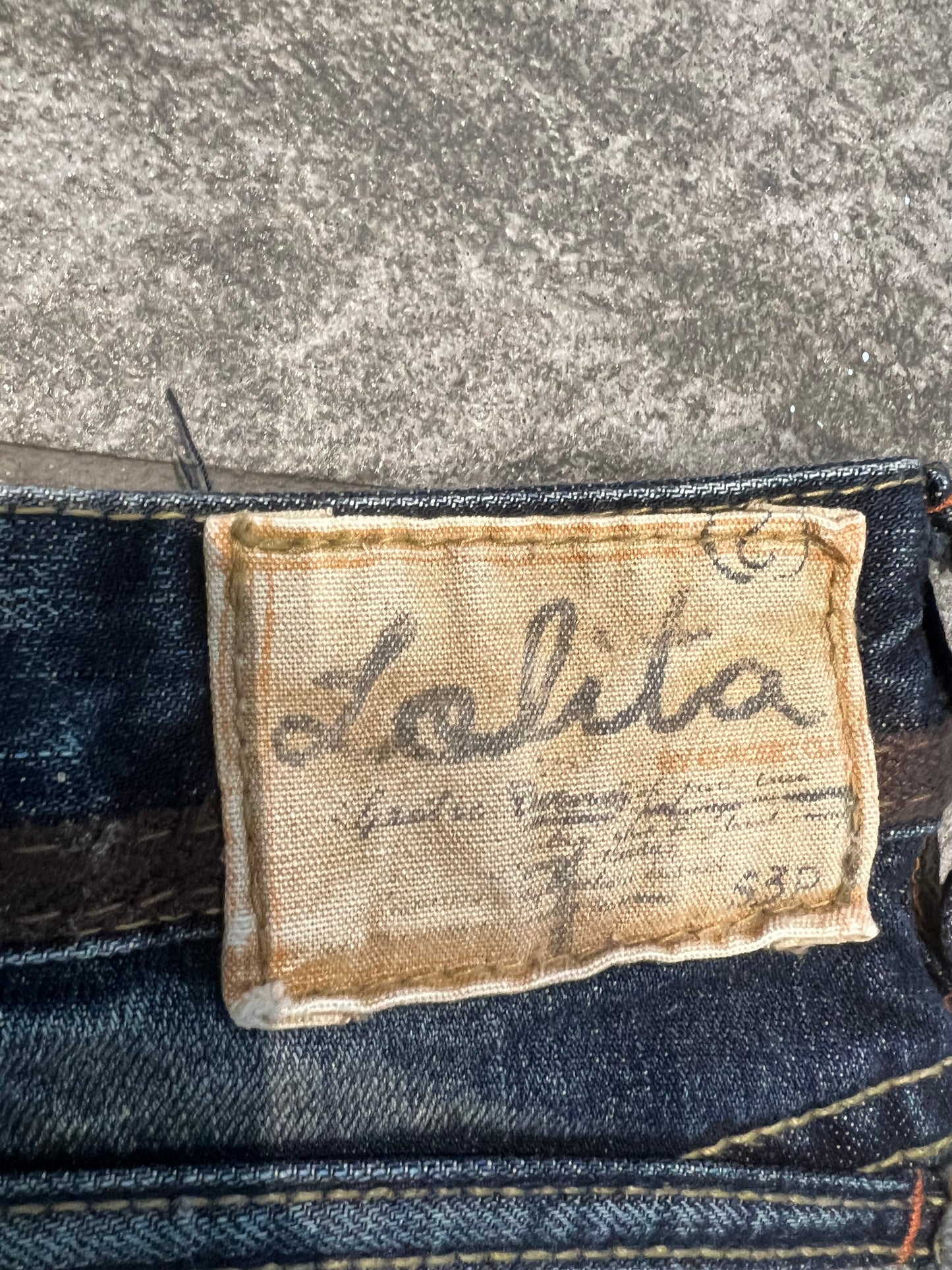 000s Lolita Japanese Bootcut Jeans