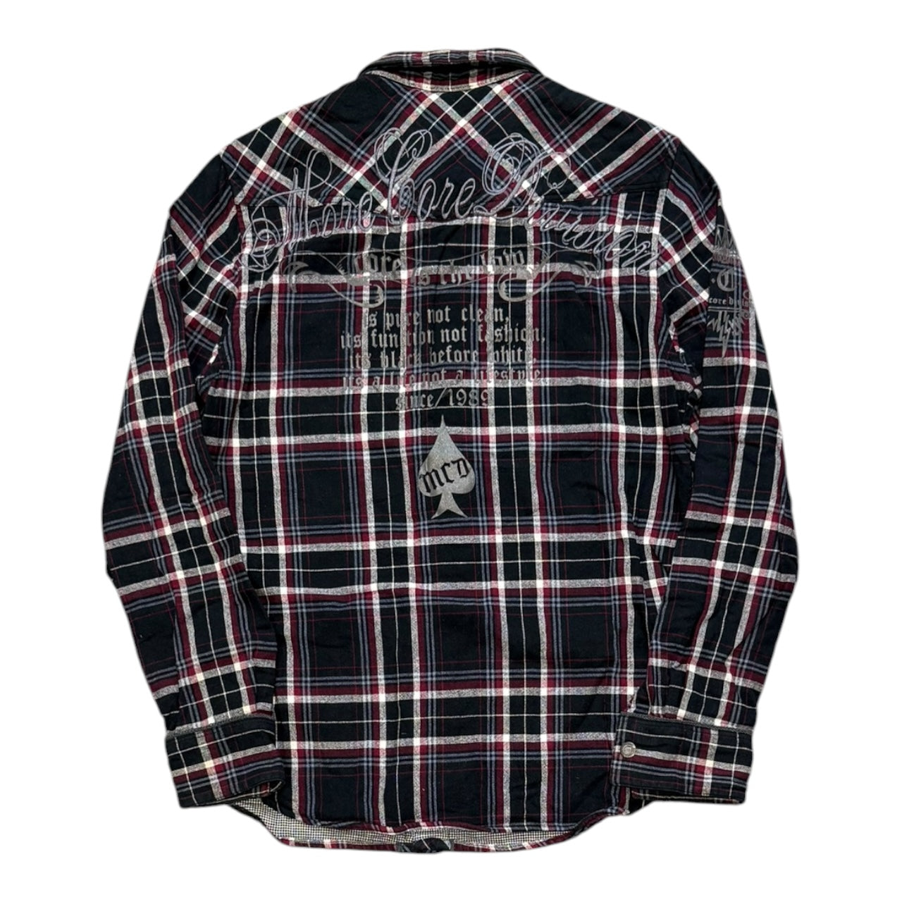 000’s MCD Plaid Flannel (M)