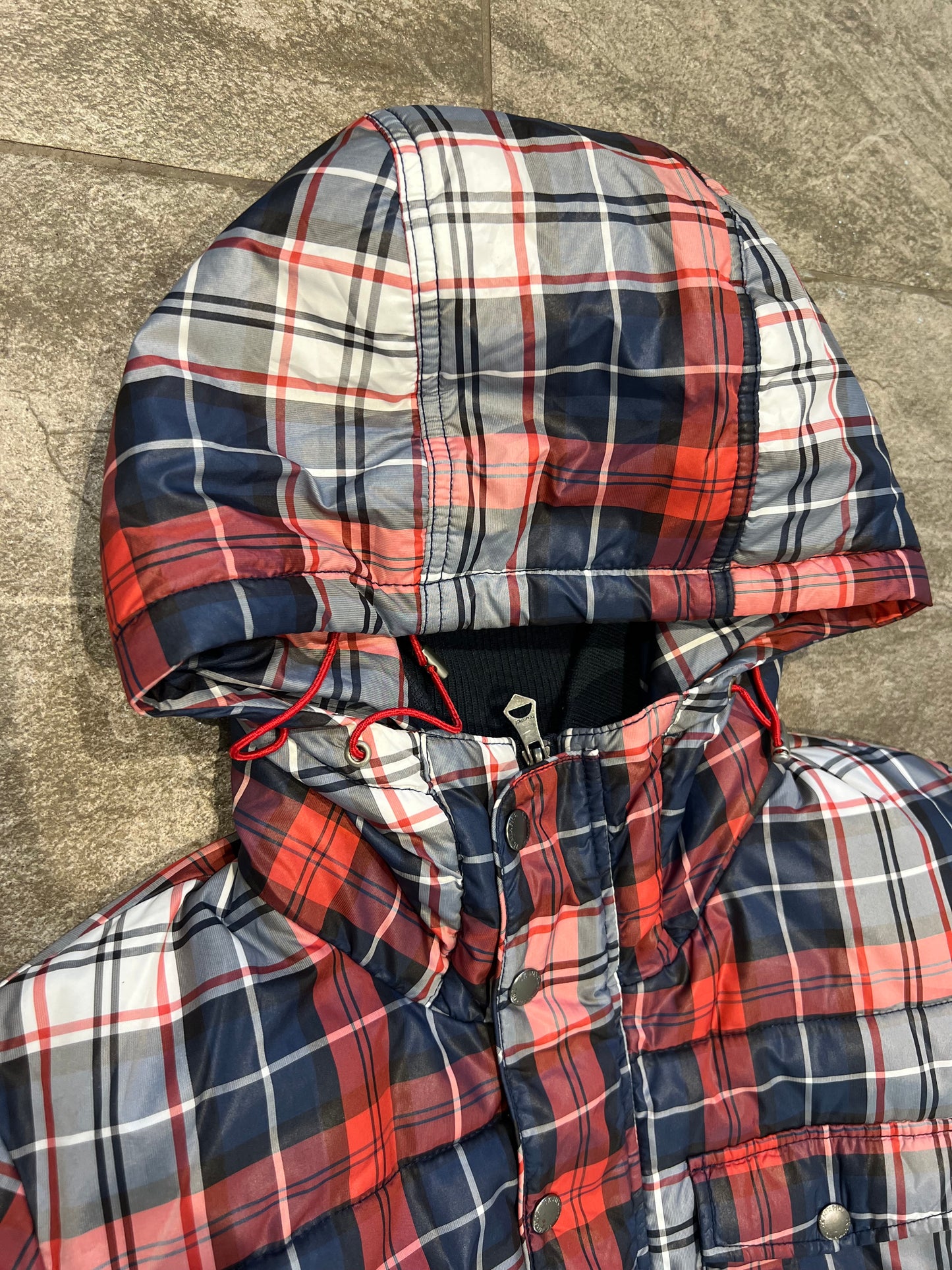 Takeo Kikuchi Plaid/Checkered Puffer