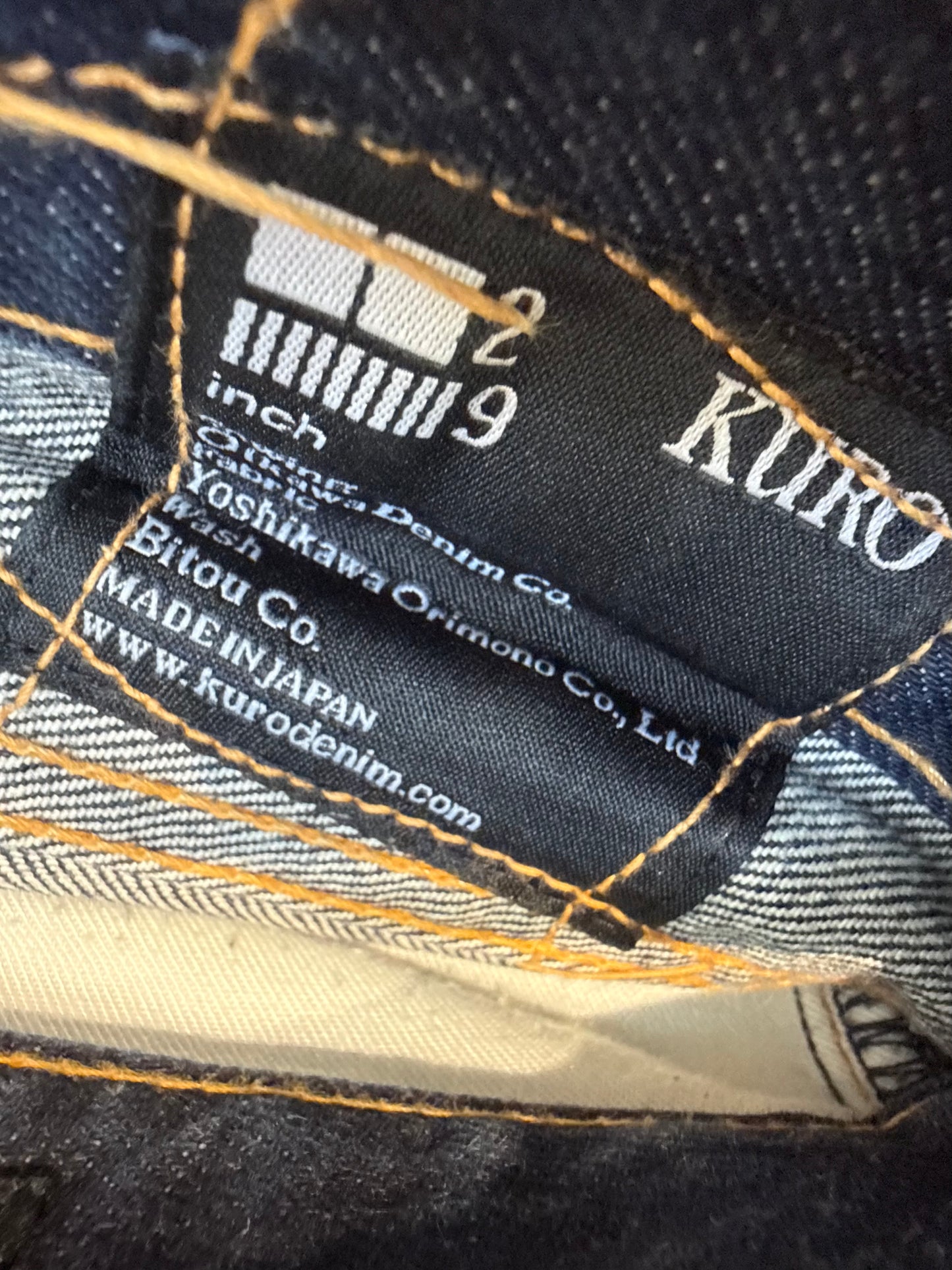 000’s Kuro Selvedge Jeans (30”)