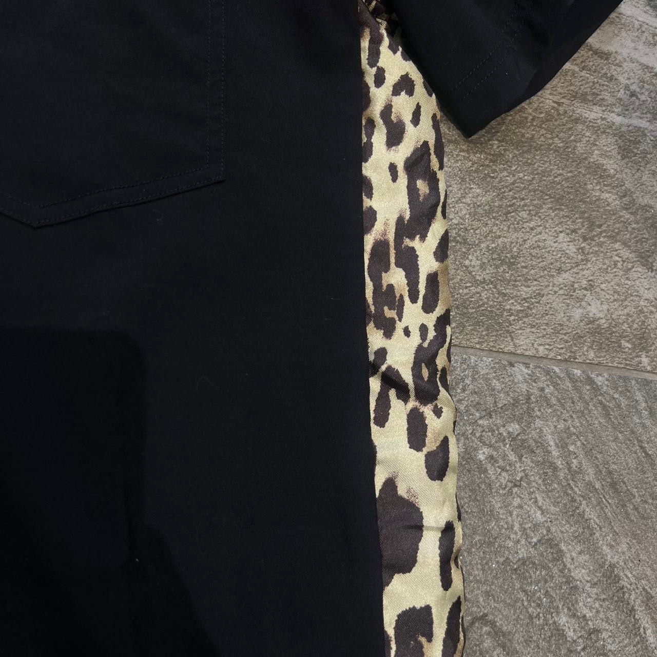 000’s Japanese Leopard Print Polo shirt
