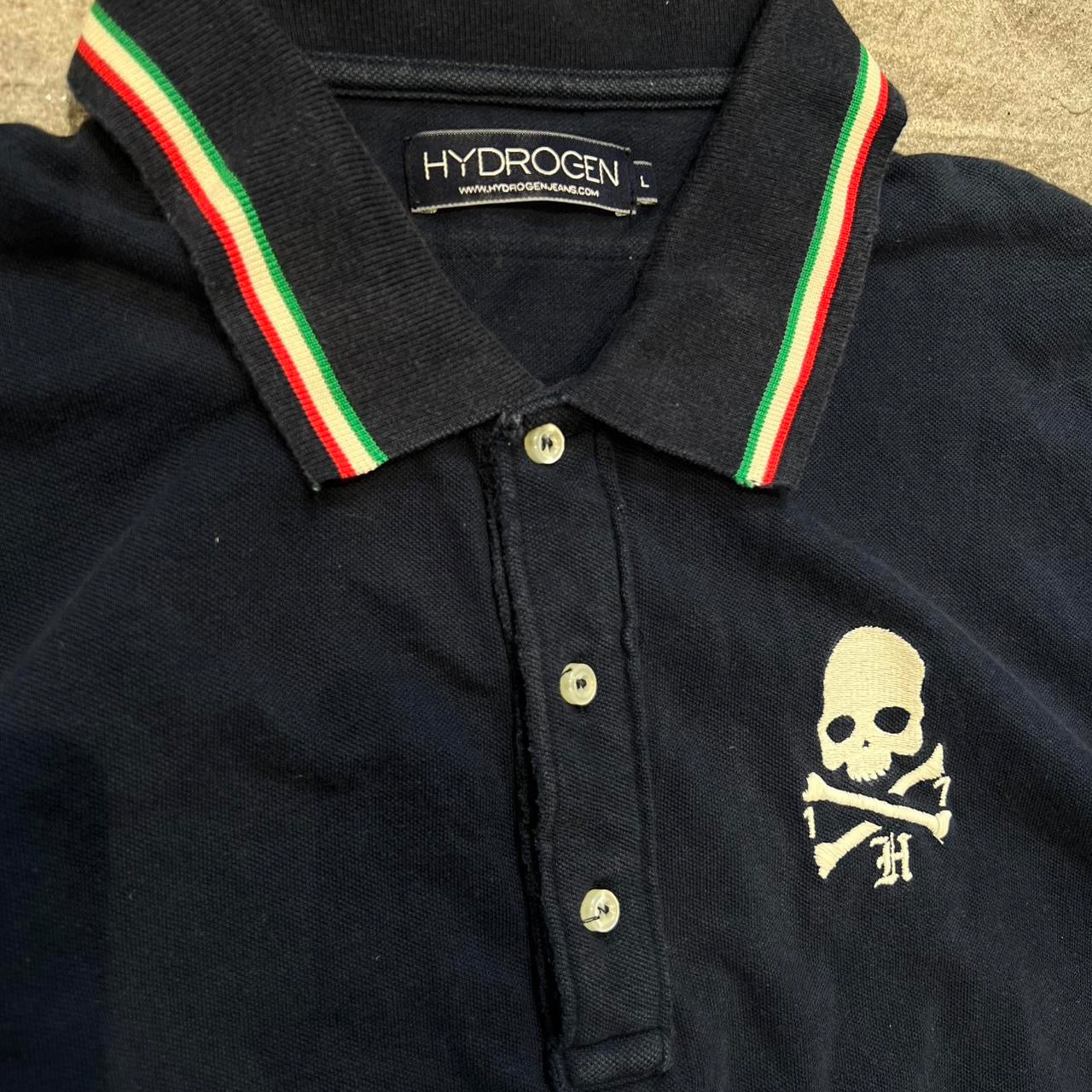000’s Hydrogen Skull Polo