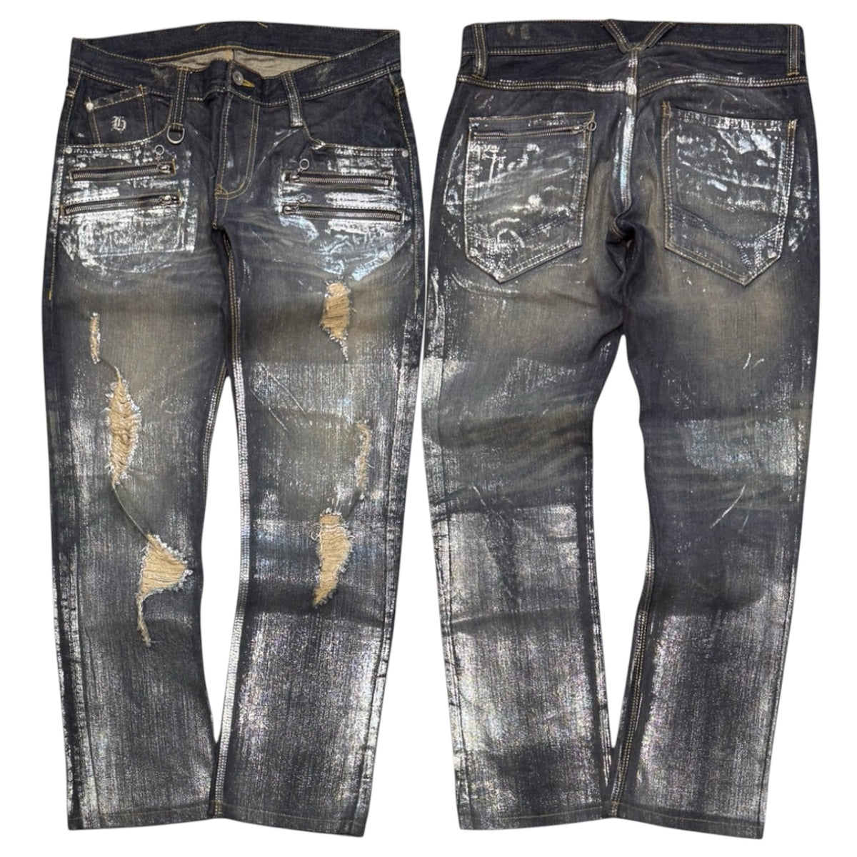 000’s Nicole Waxed Jeans (32”)