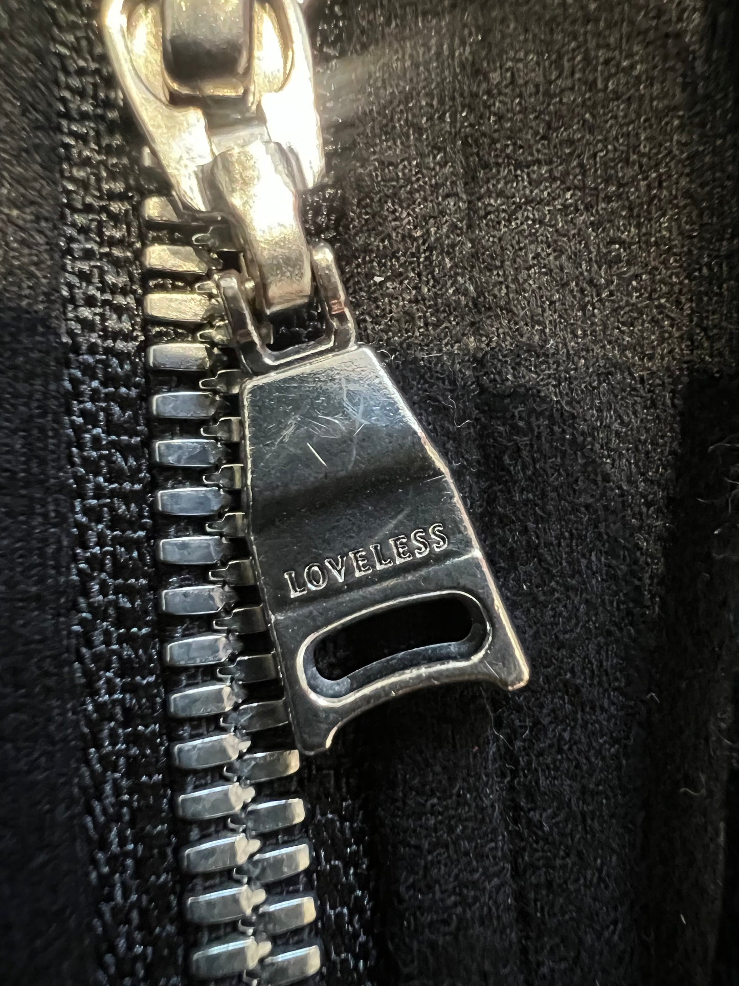 000’s Loveless Asymmetrical Zip Hoodie