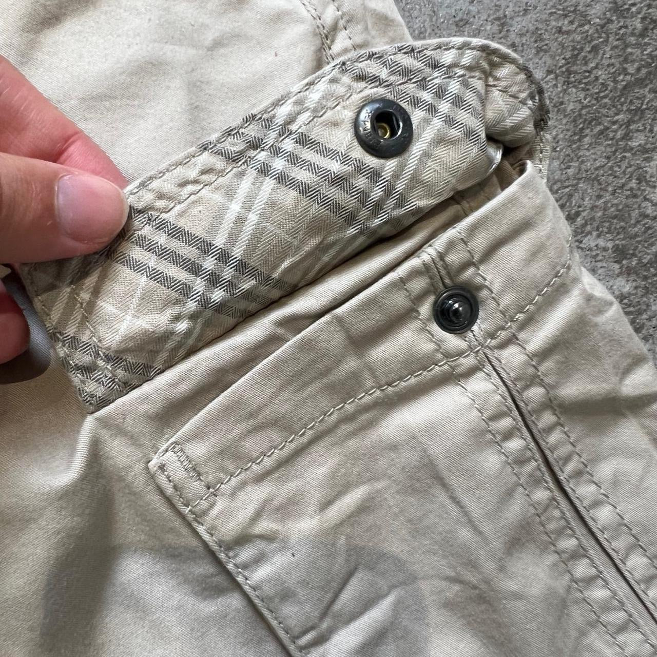 000’s Technical Burberry Cargo Shorts