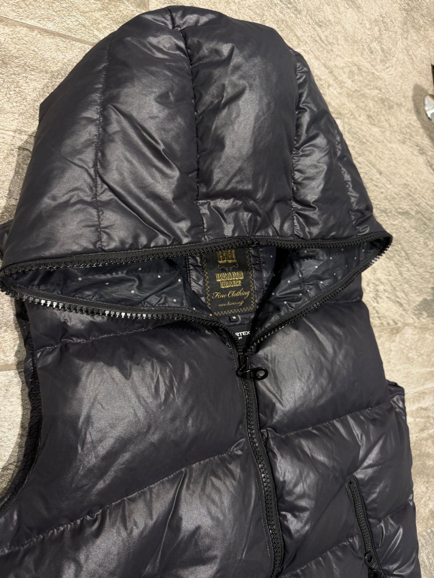 000’s Beams Hearts Full Zip Gilet (S)