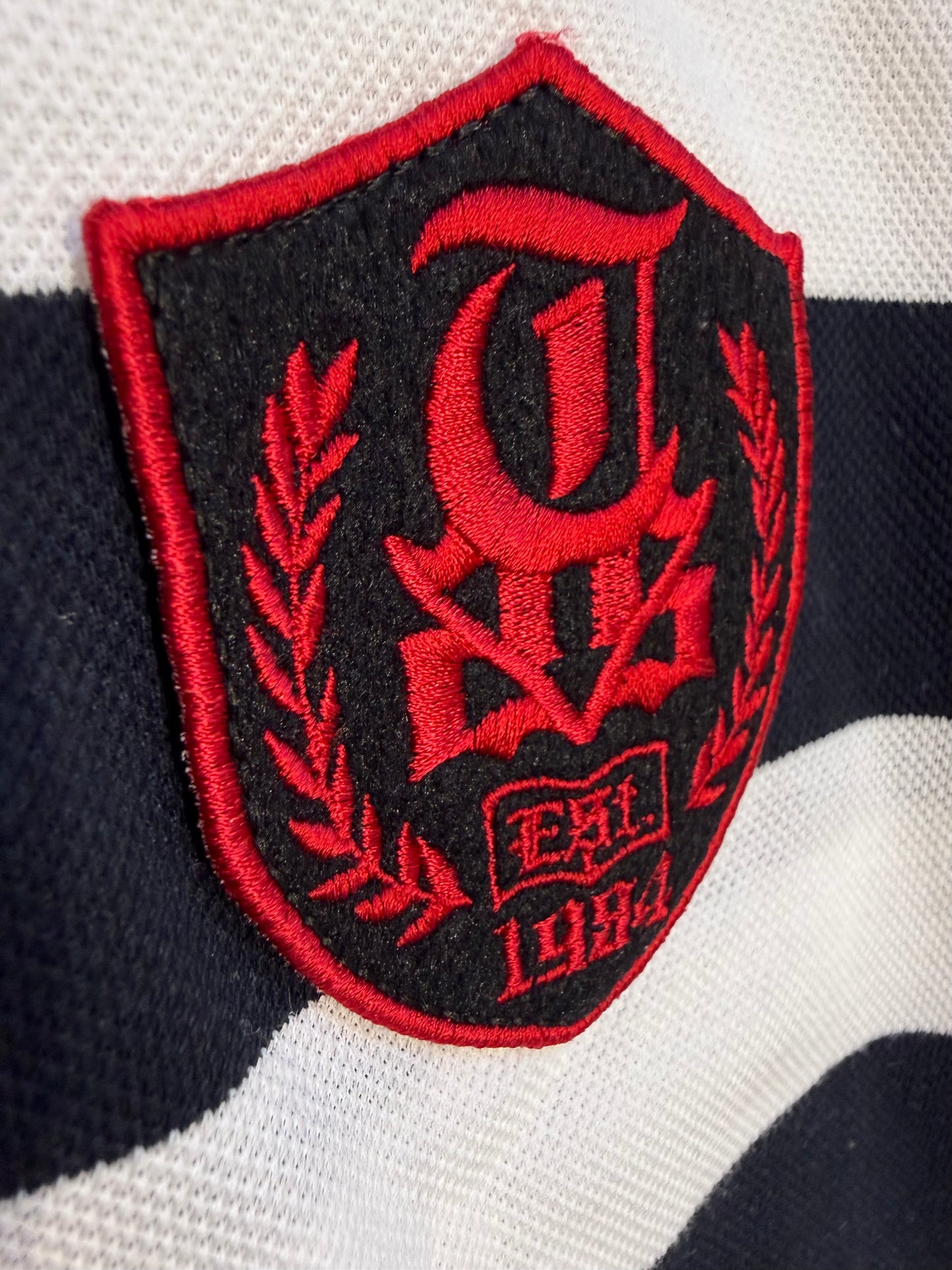 000’s Takeo Kikuchi Sport Striped Polo (S)