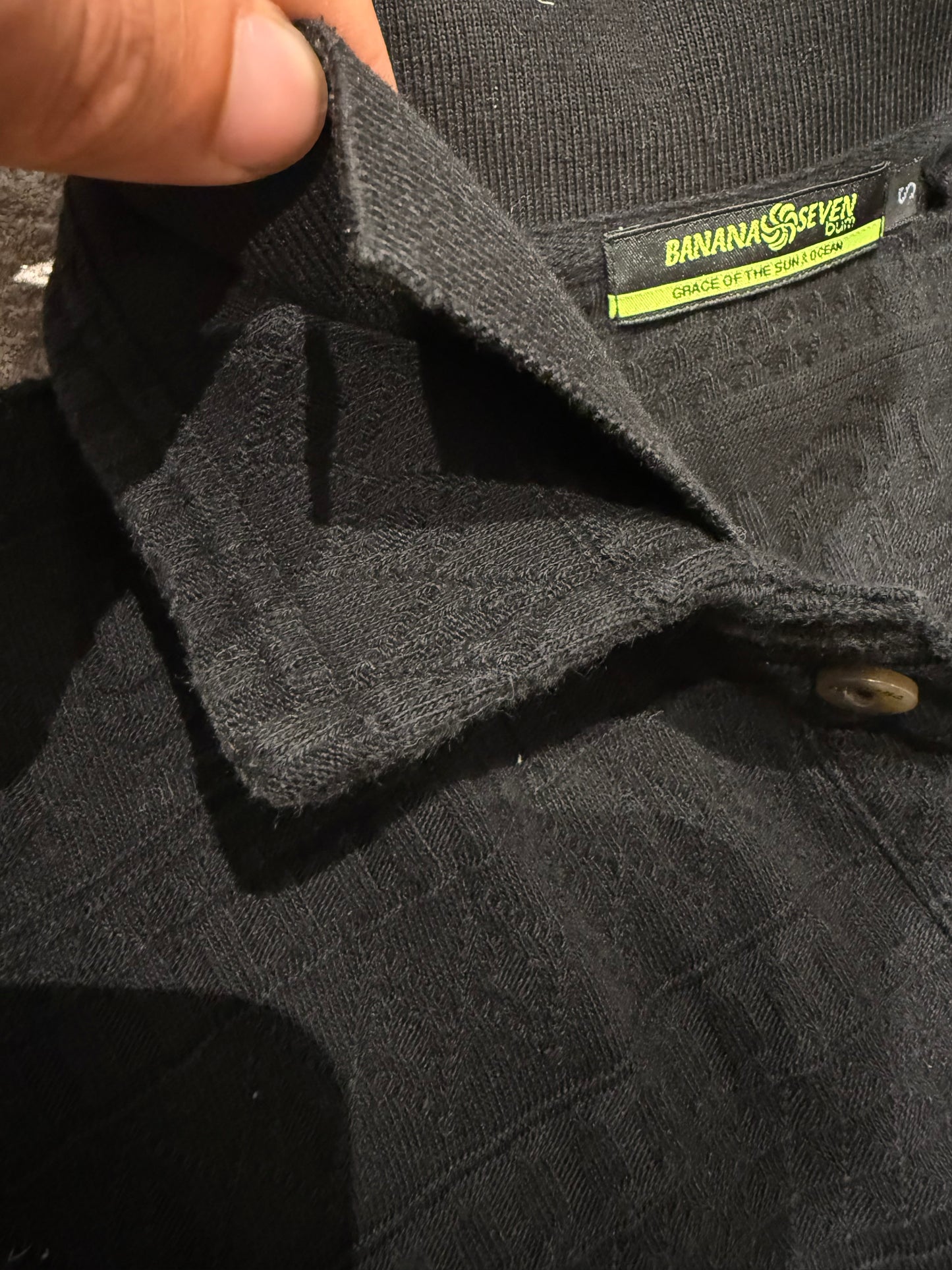 000’s Banana Seven Double Collar Polo (XS)